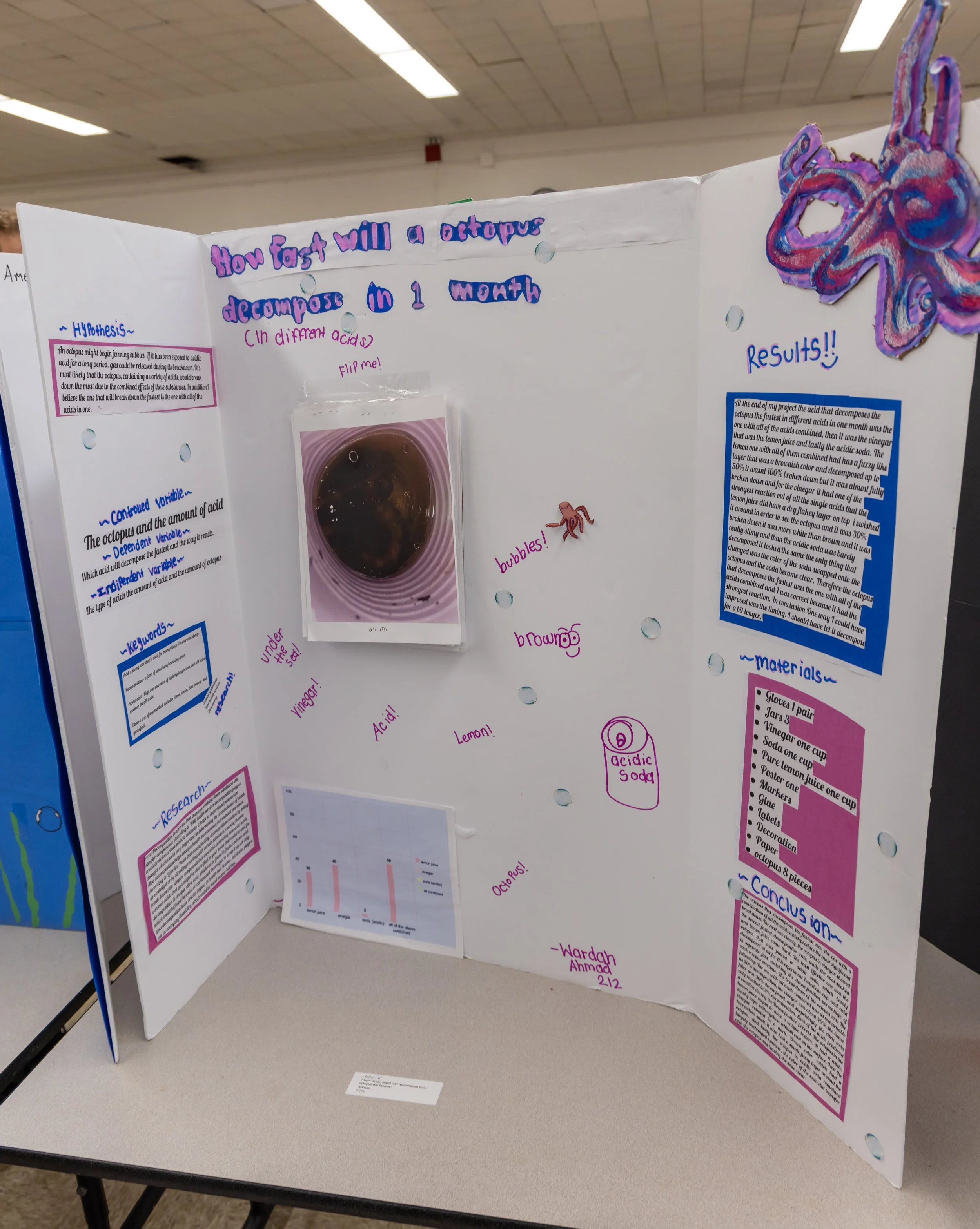MS 50 students present their science projects