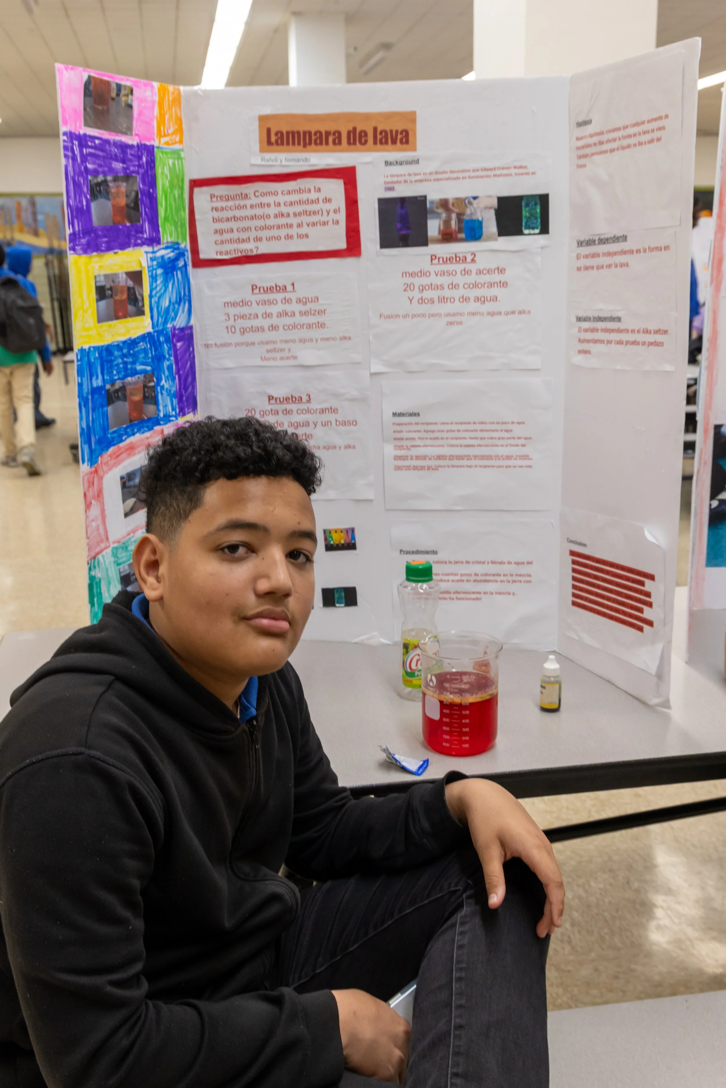 MS 50 students present their science projects