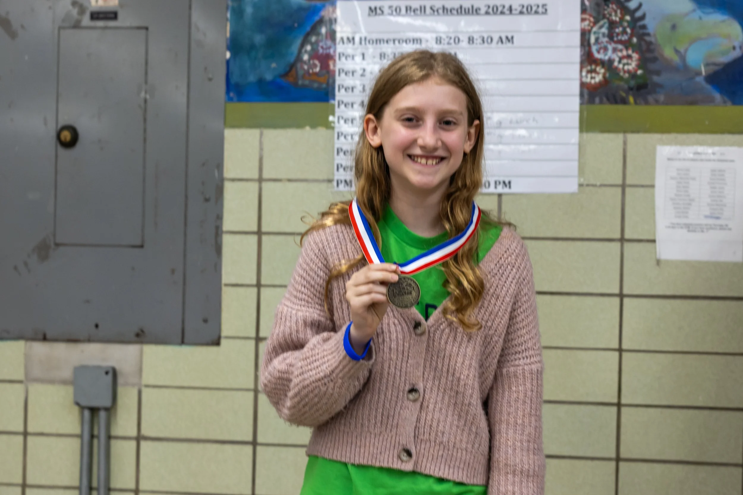 Science fair award winners