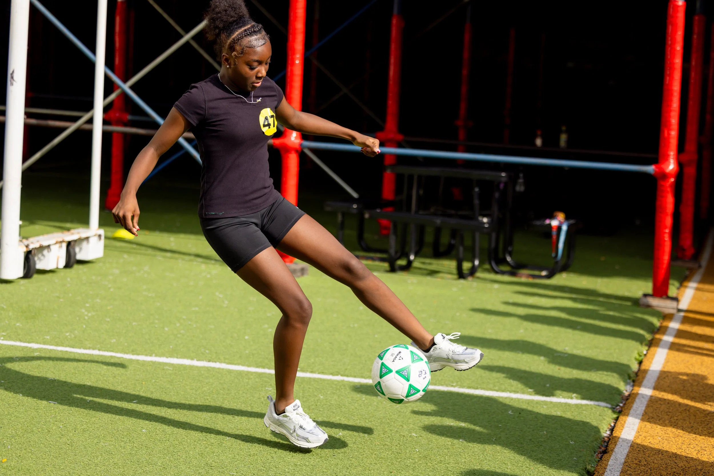 Middle school girls soccer tryouts