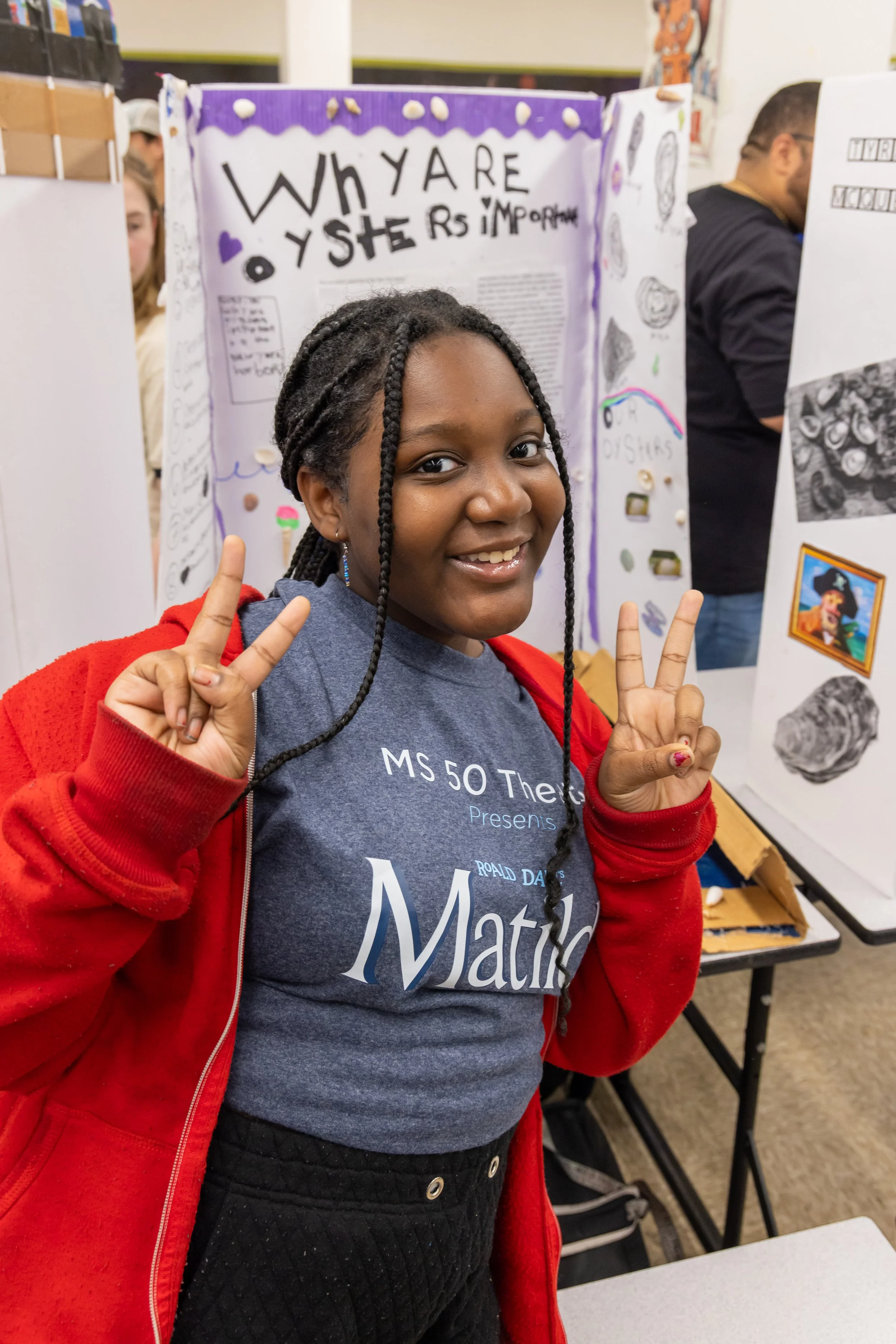 MS 50 students present their science projects
