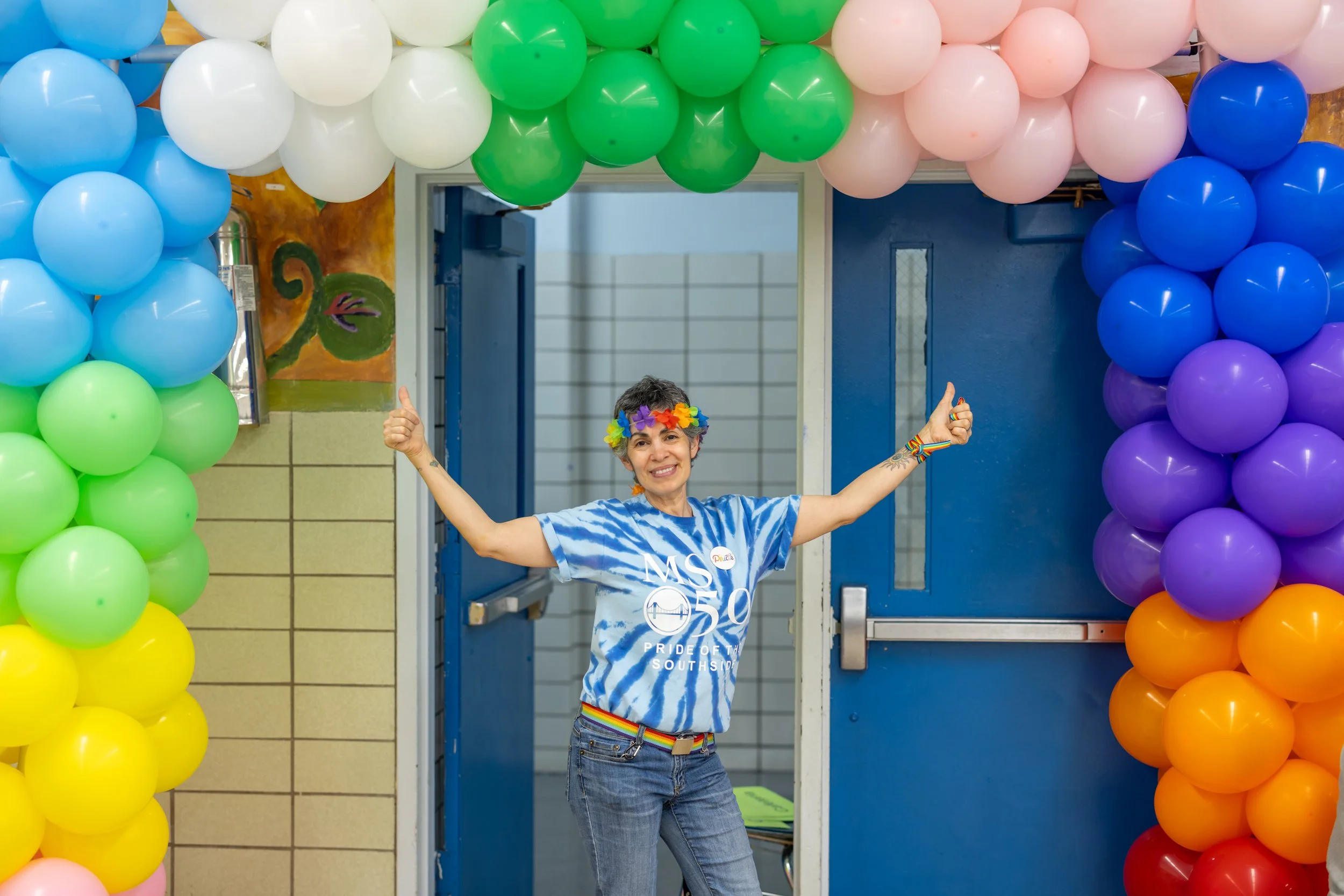 MS 50 celebrates pride fest
