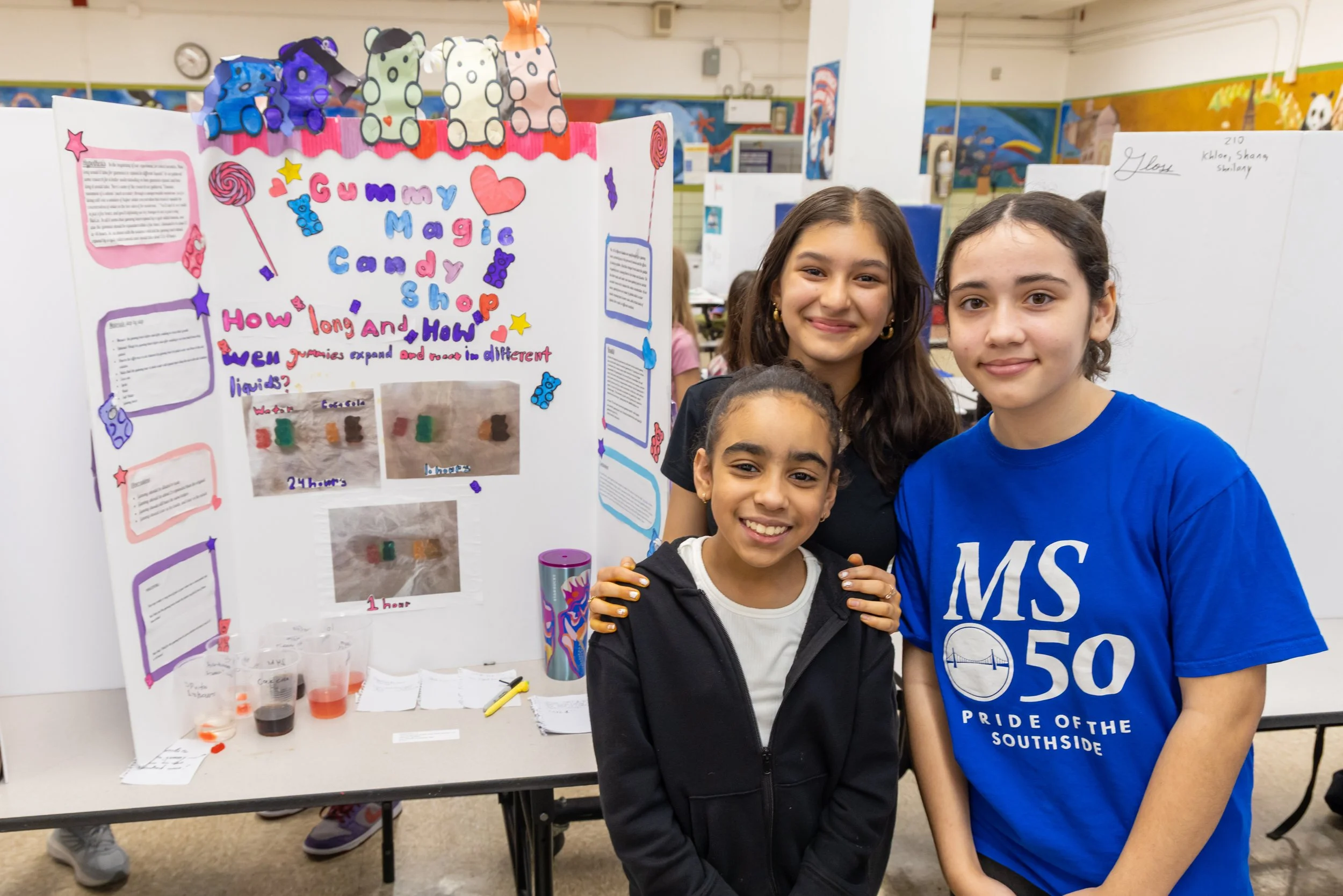 MS 50 students present their science projects
