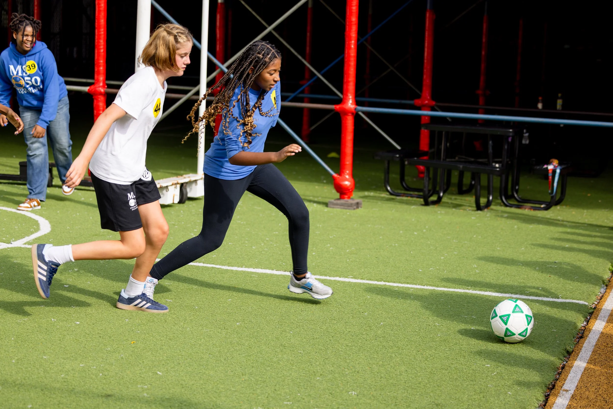 Middle school girls soccer tryouts