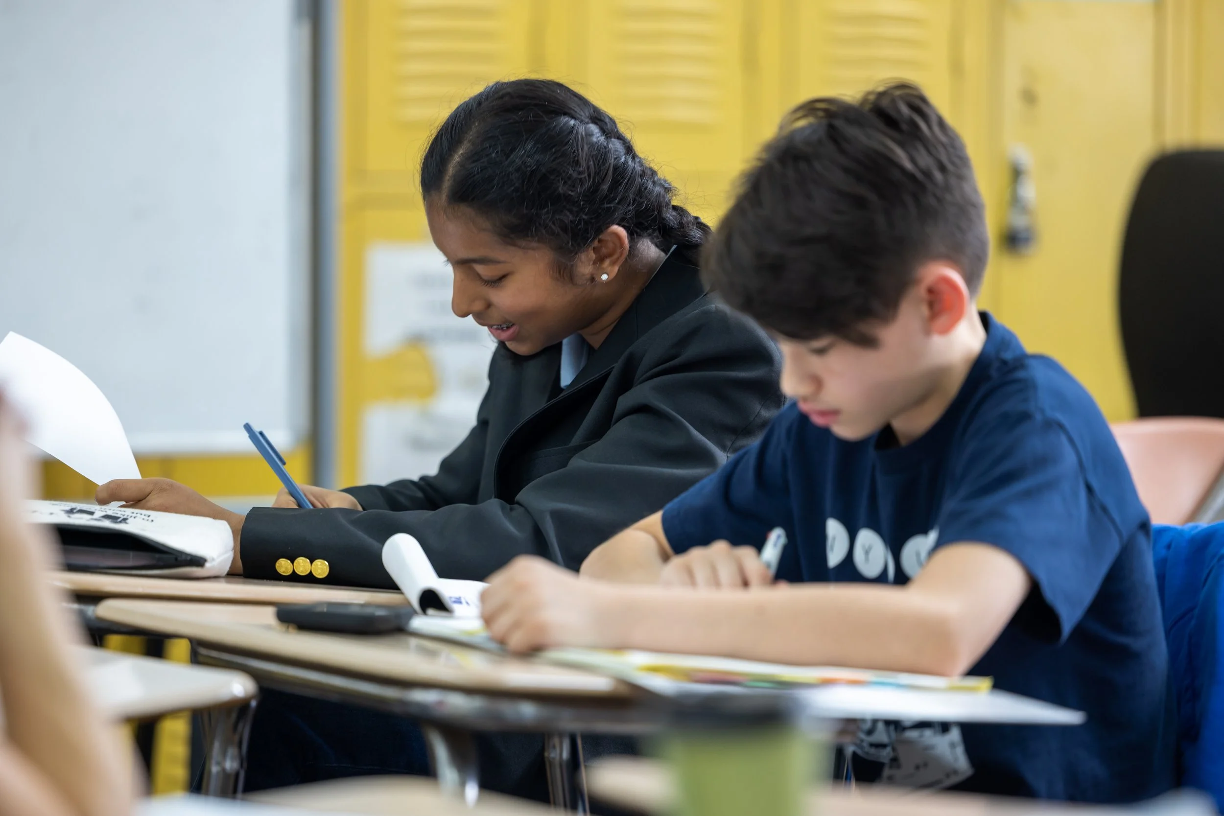 MS 50 debate team participates in a citywide tournament