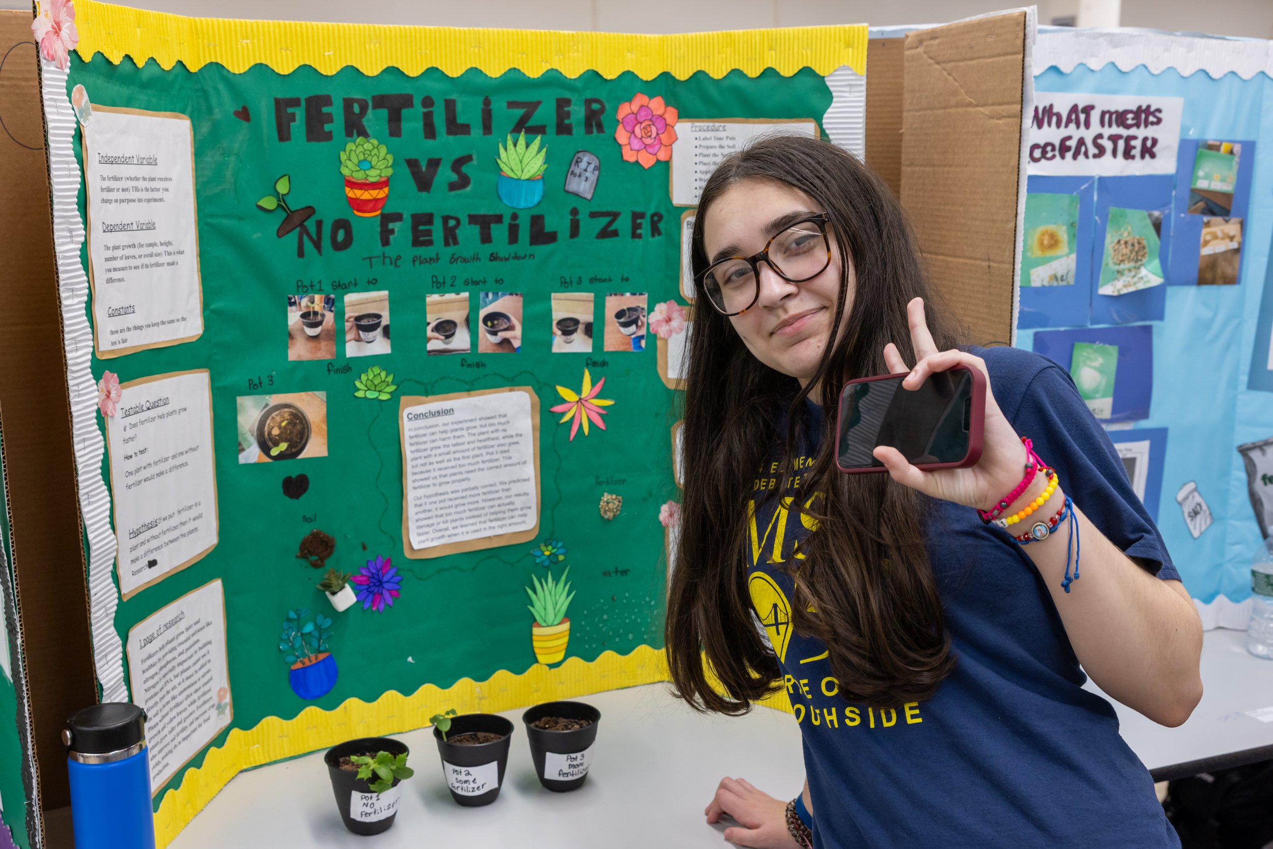 MS 50 students present their science projects