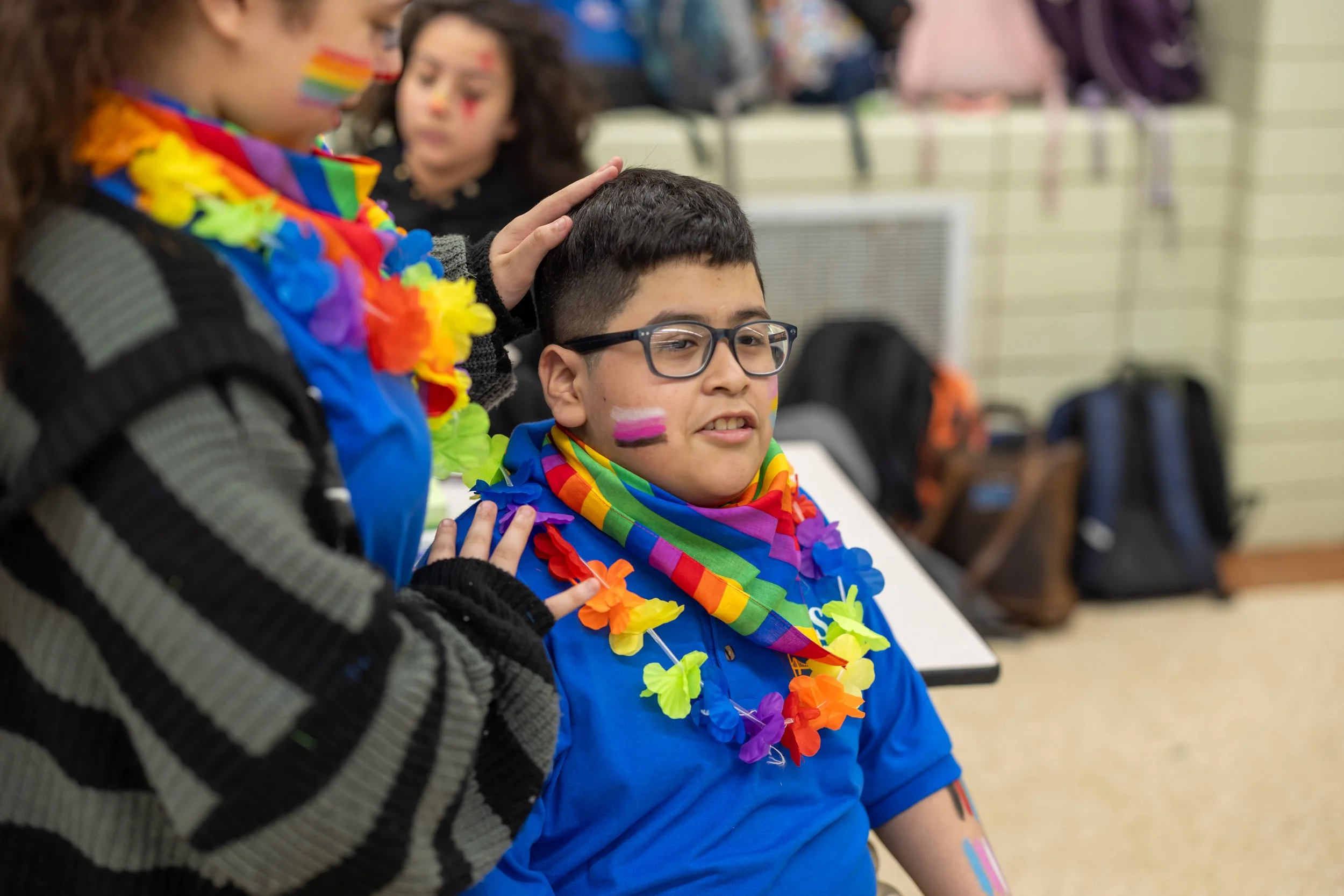 MS 50 celebrates pride fest