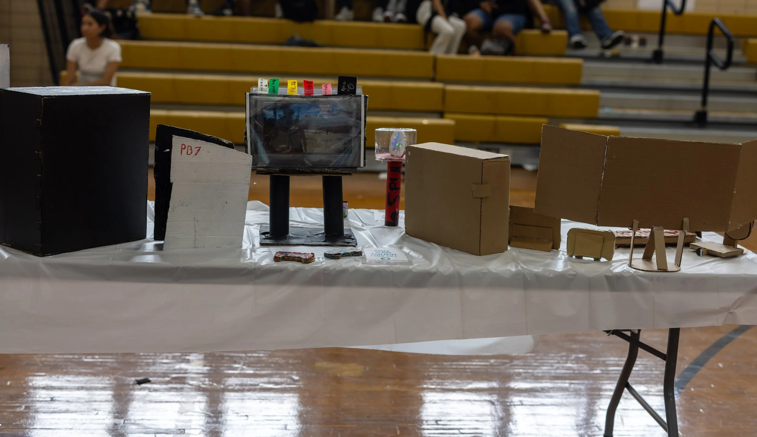 MS 50 student art gallery