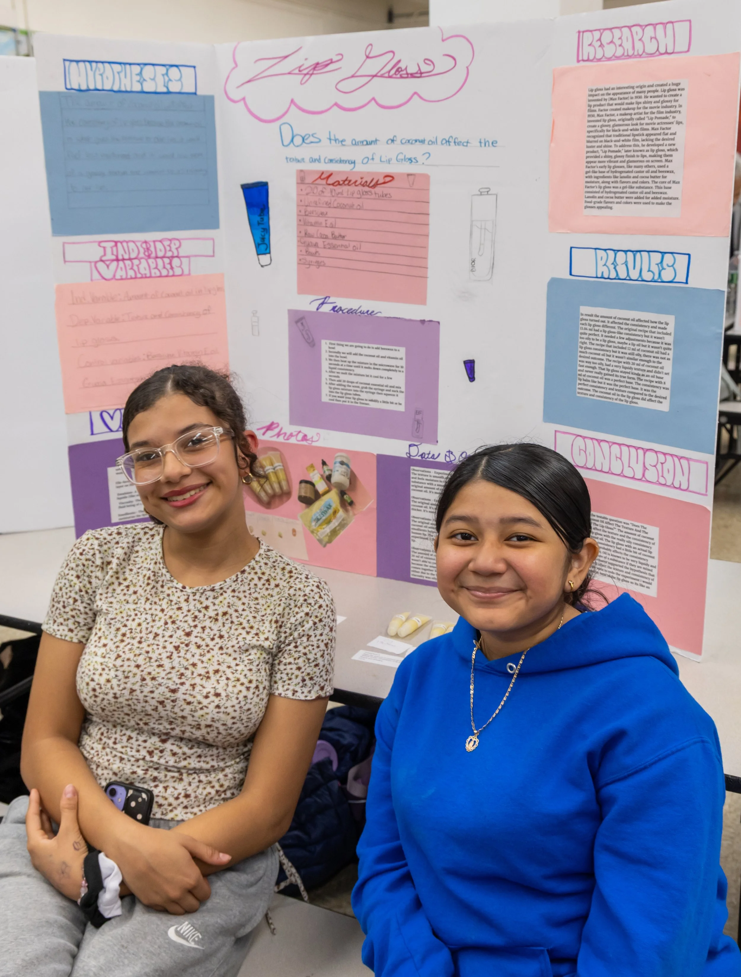 MS 50 students present their science projects