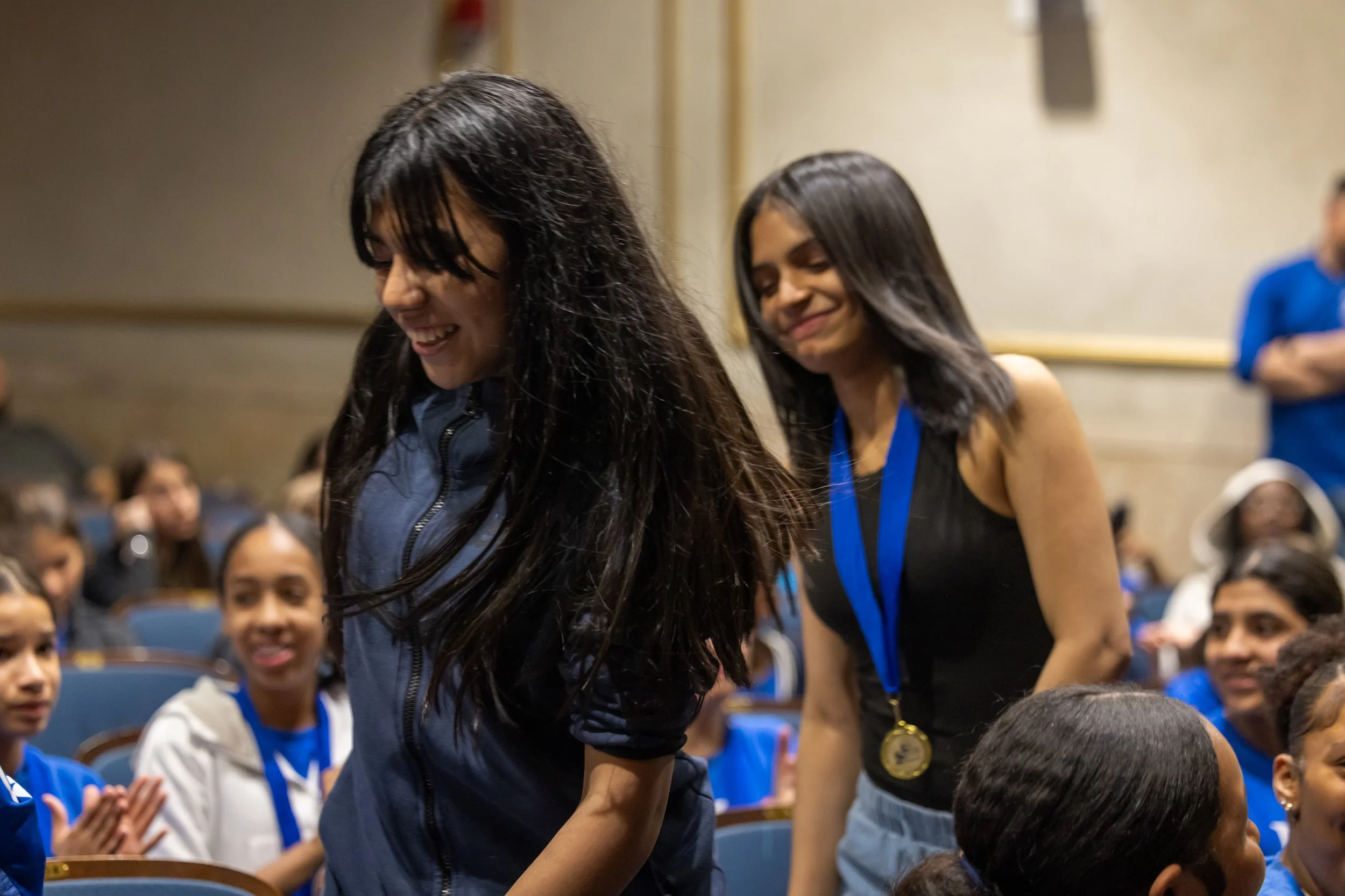 MS 50 debate team participates in a citywide tournament