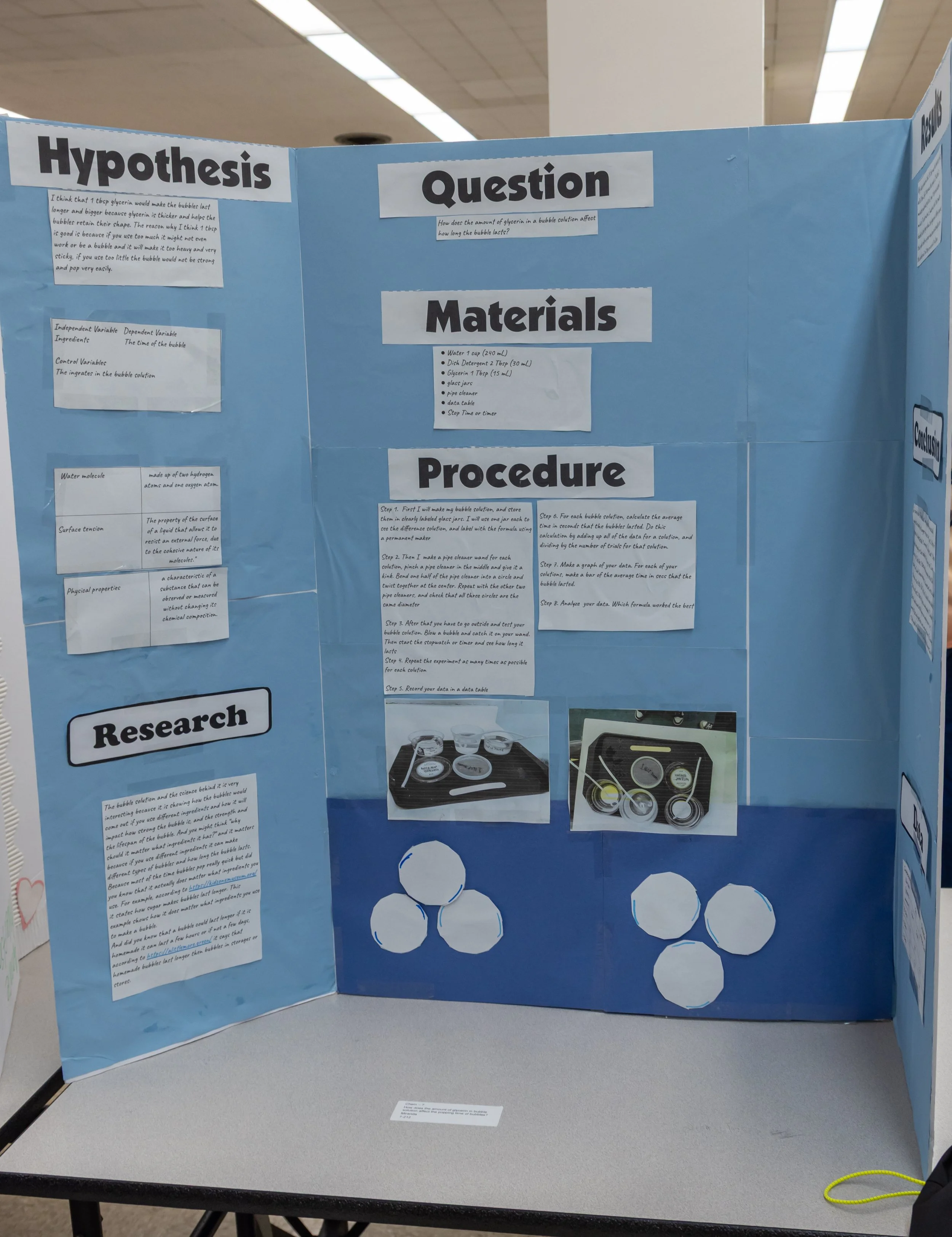 MS 50 students present their science projects