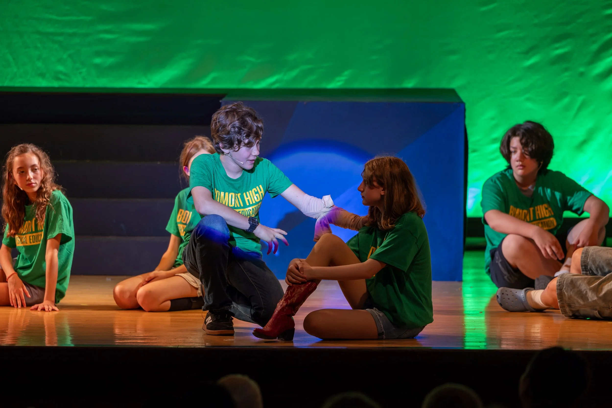 MS 50 theatre students perform Footloose: Youth Edition