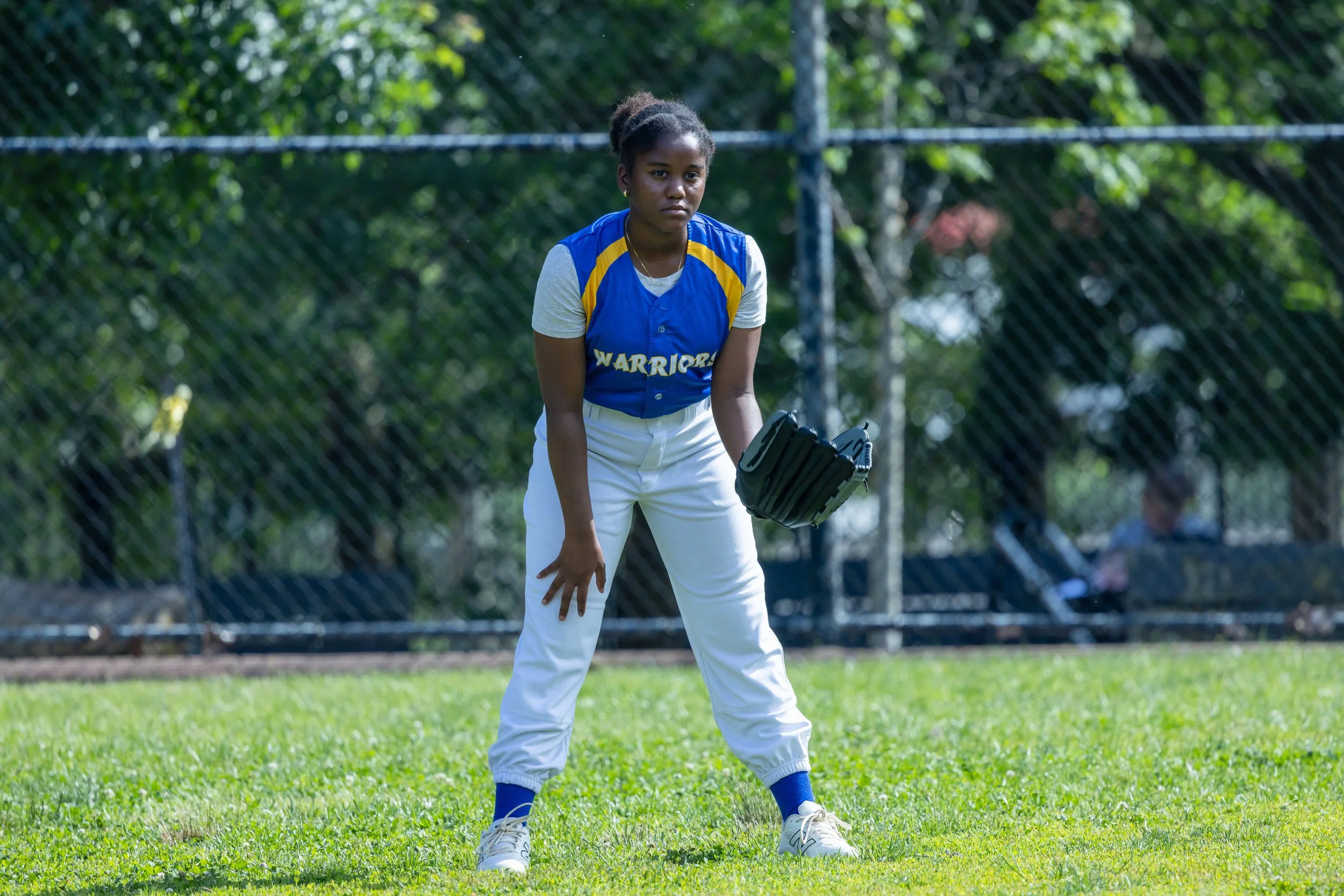 MS 50 softball team plays