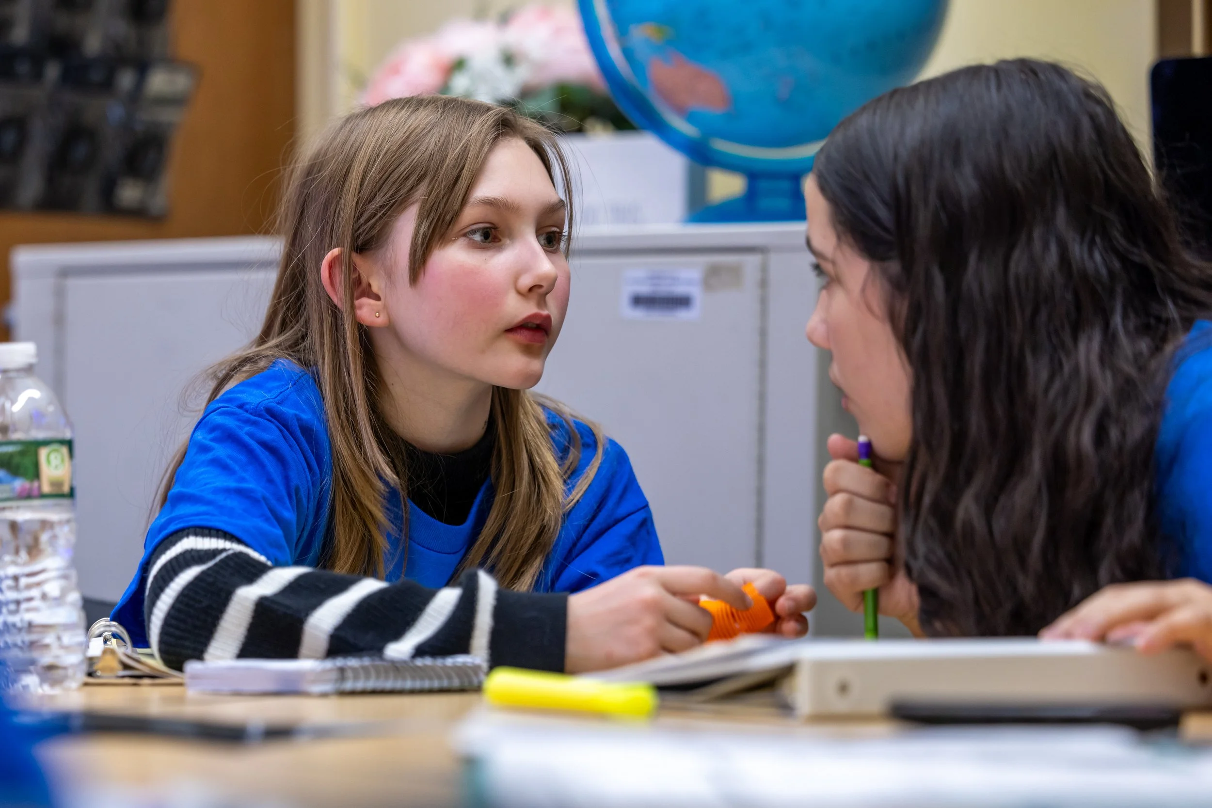 MS 50 students debating