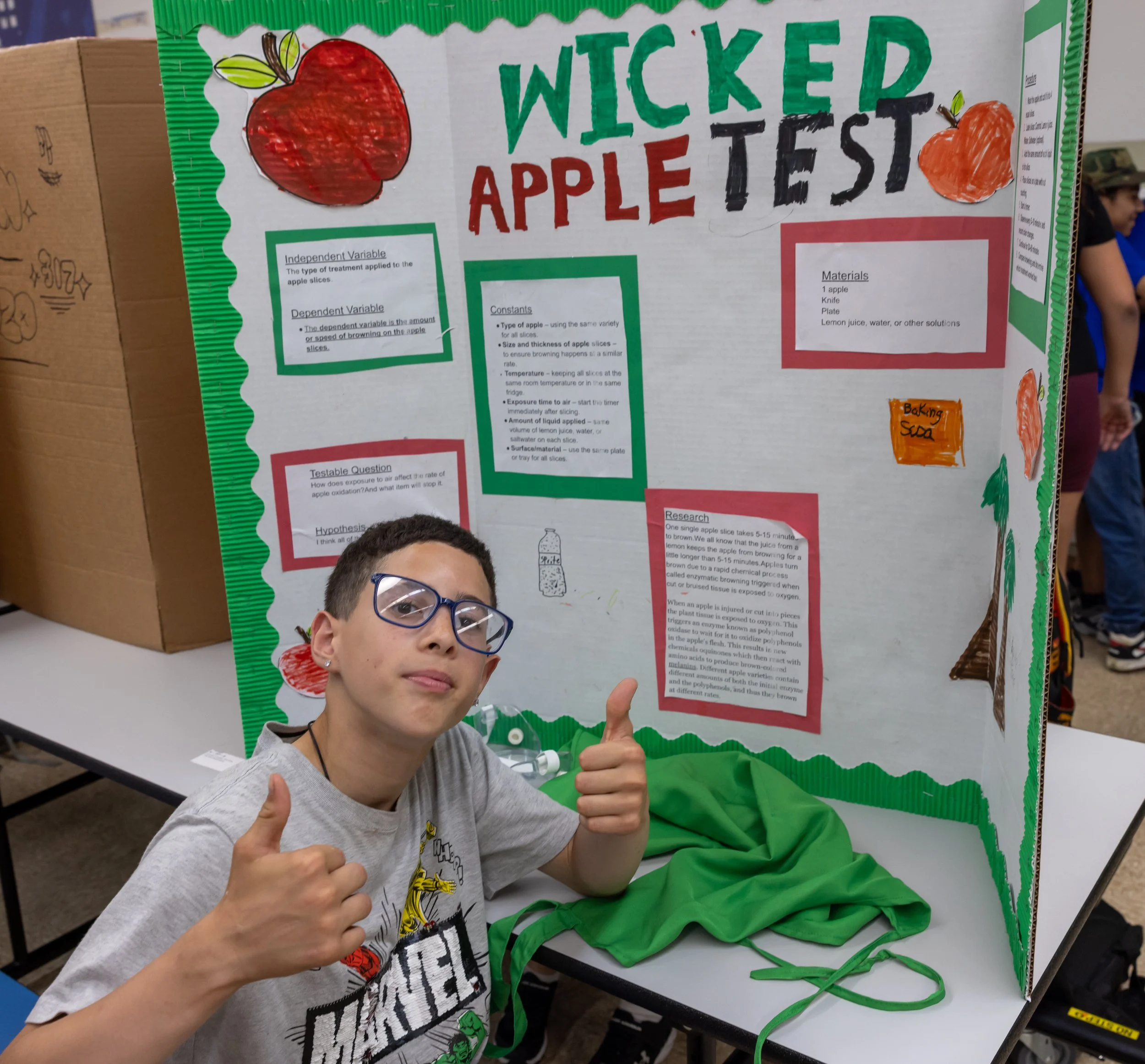 MS 50 students present their science projects