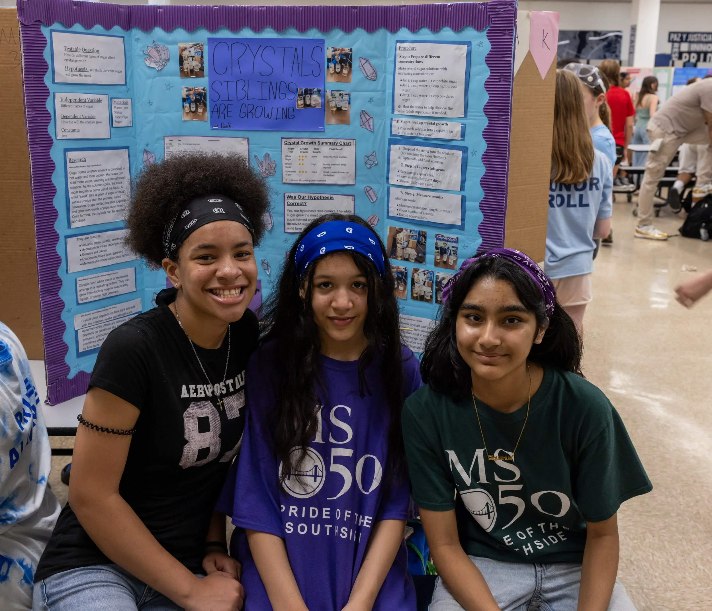MS 50 students present their science projects
