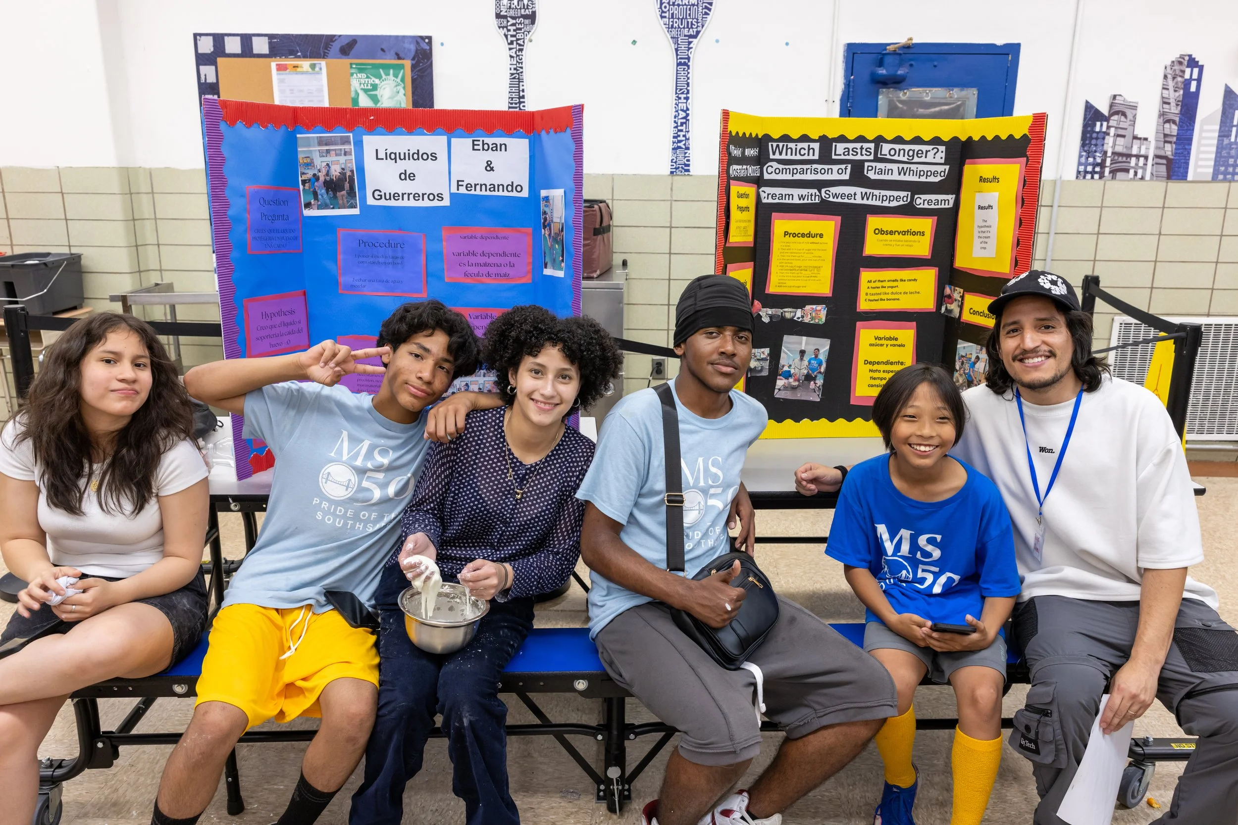 MS 50 students present their science projects