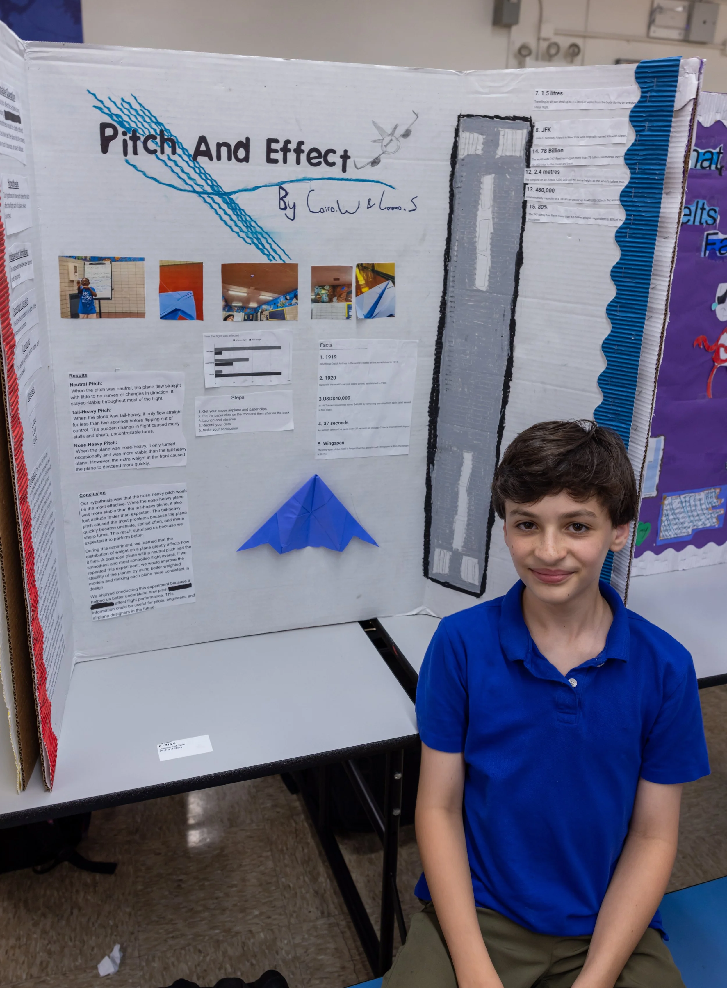MS 50 students present their science projects