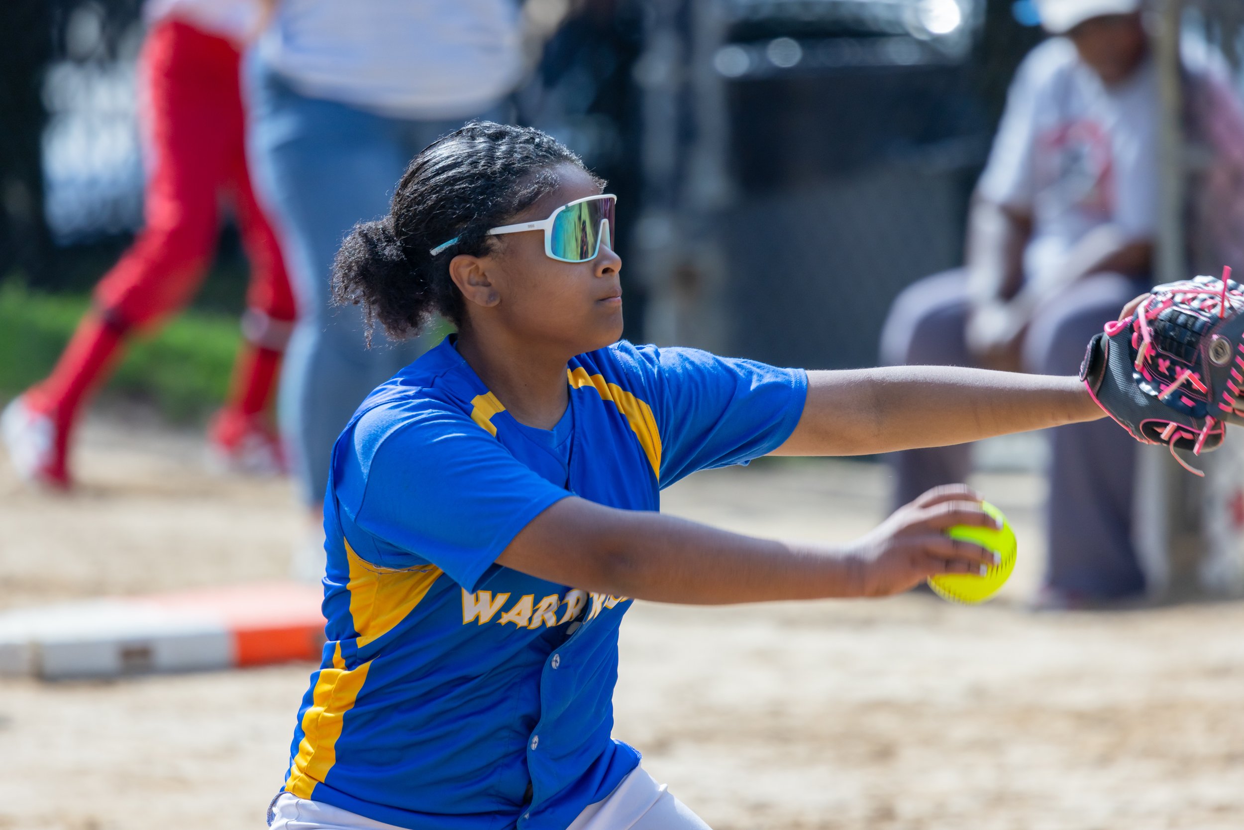 MS 50 softball team plays