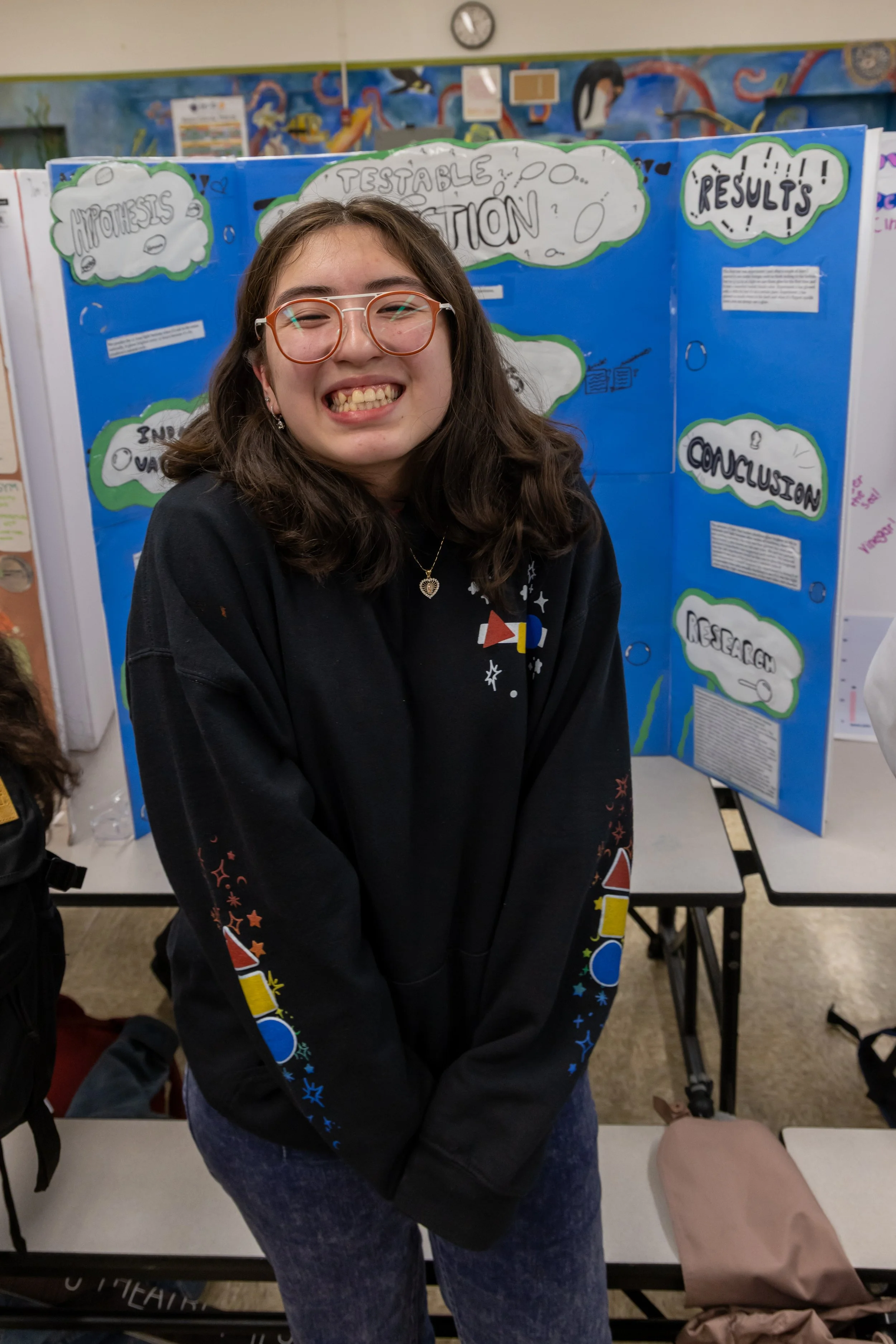 MS 50 students present their science projects