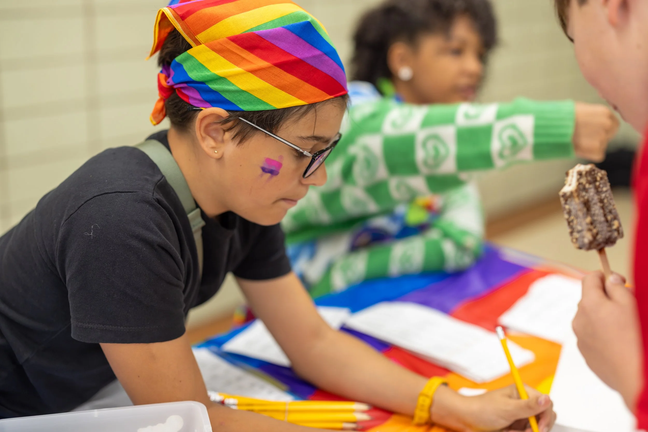 MS 50 celebrates pride fest
