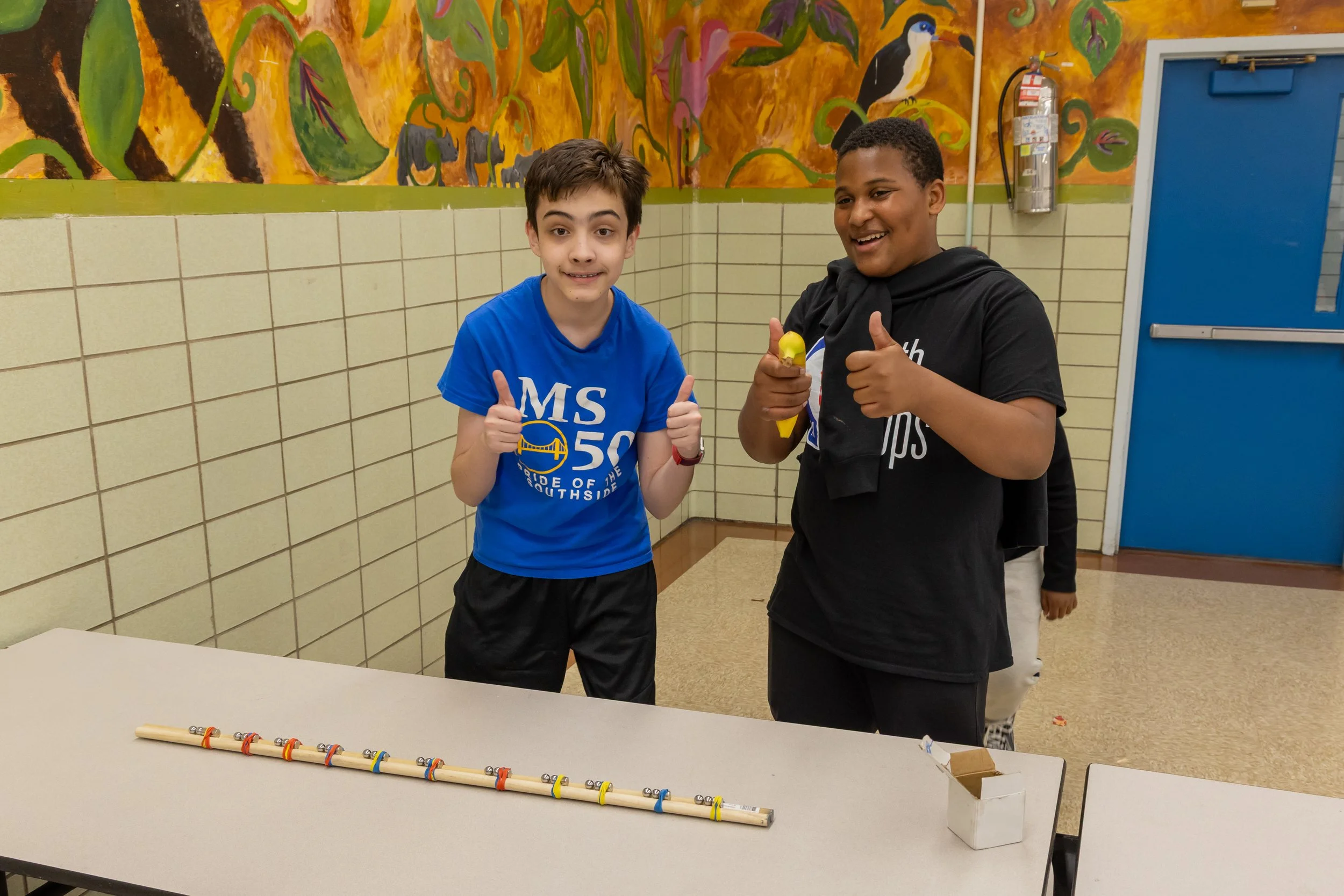 MS 50 students present their science projects