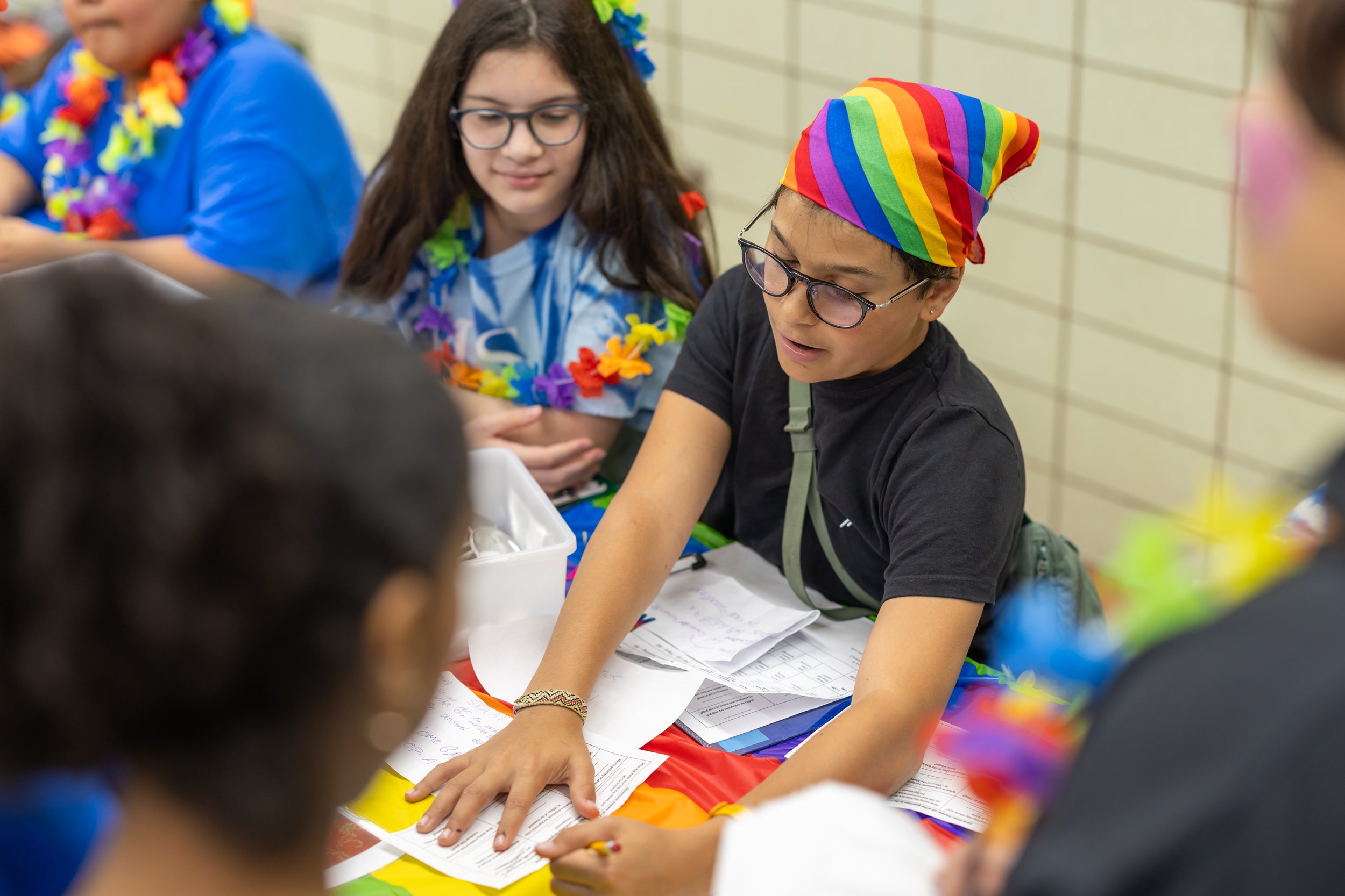 MS 50 celebrates pride fest