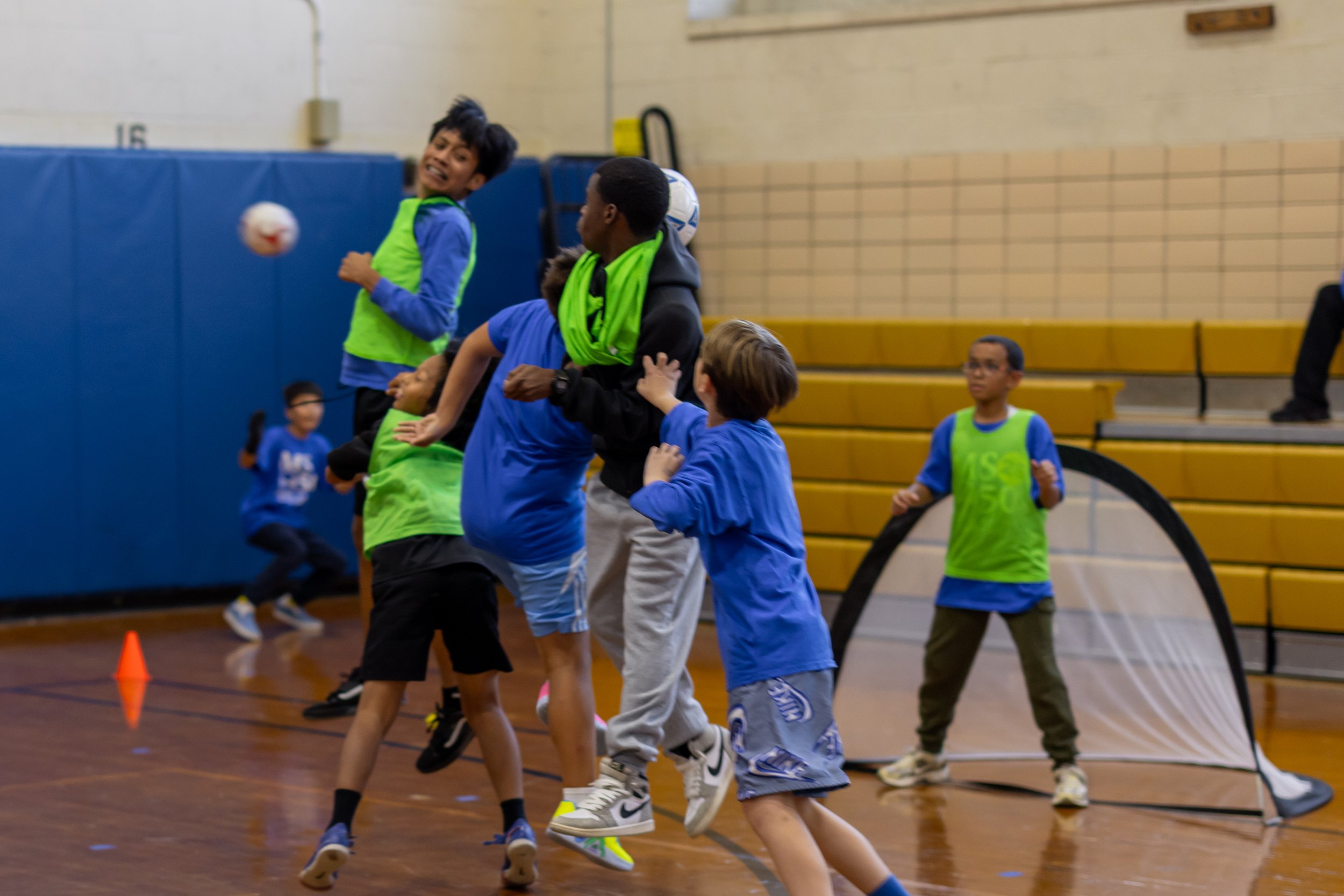 Middle school soccer tryouts