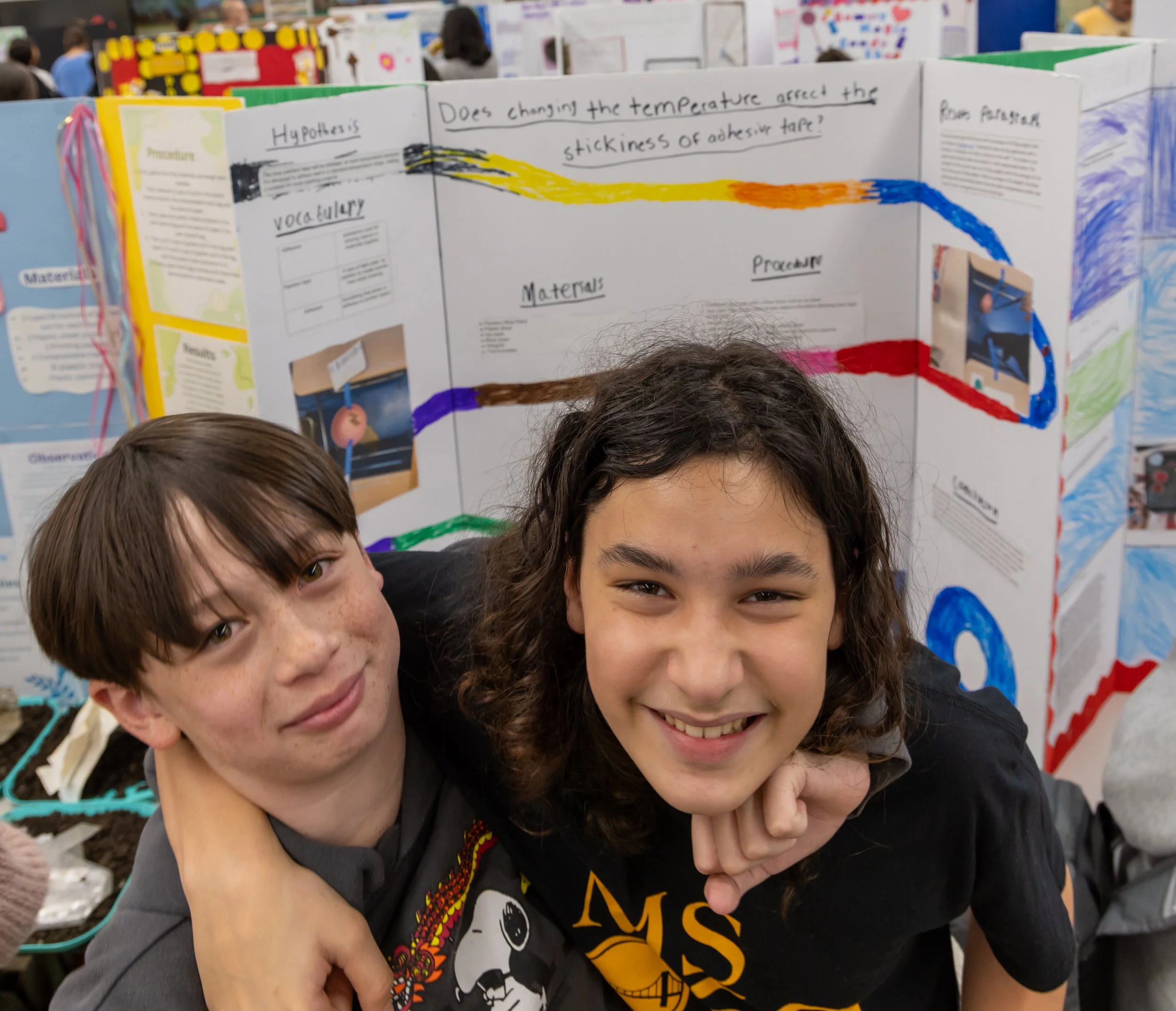 MS 50 students present their science projects