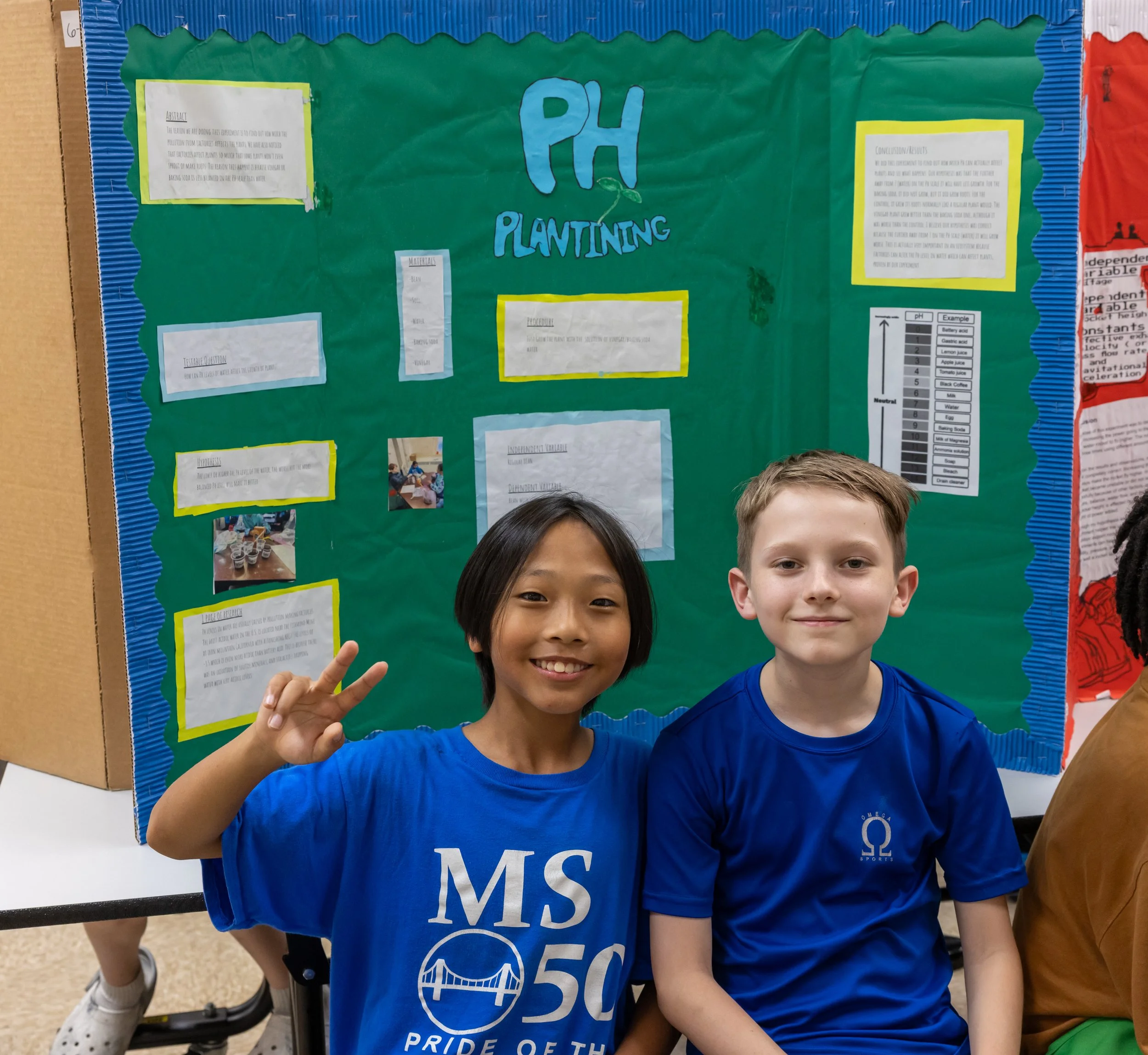 MS 50 students present their science projects