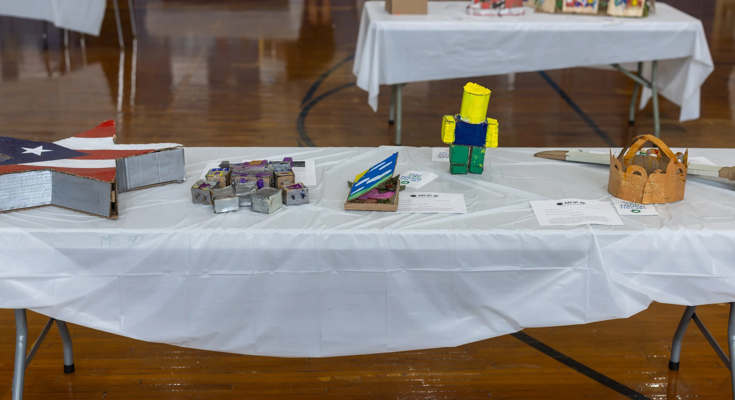 MS 50 student art gallery