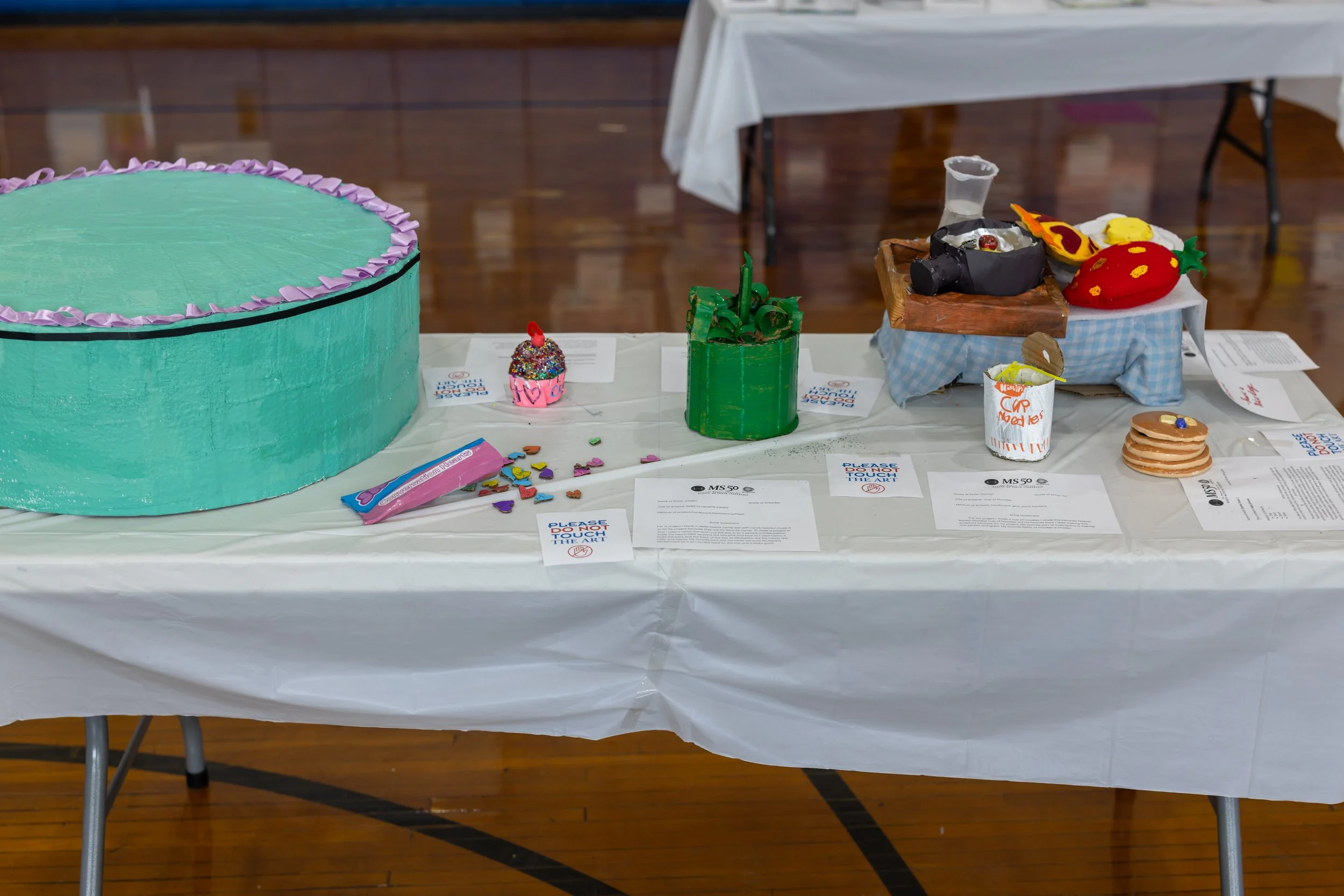 MS 50 student art gallery