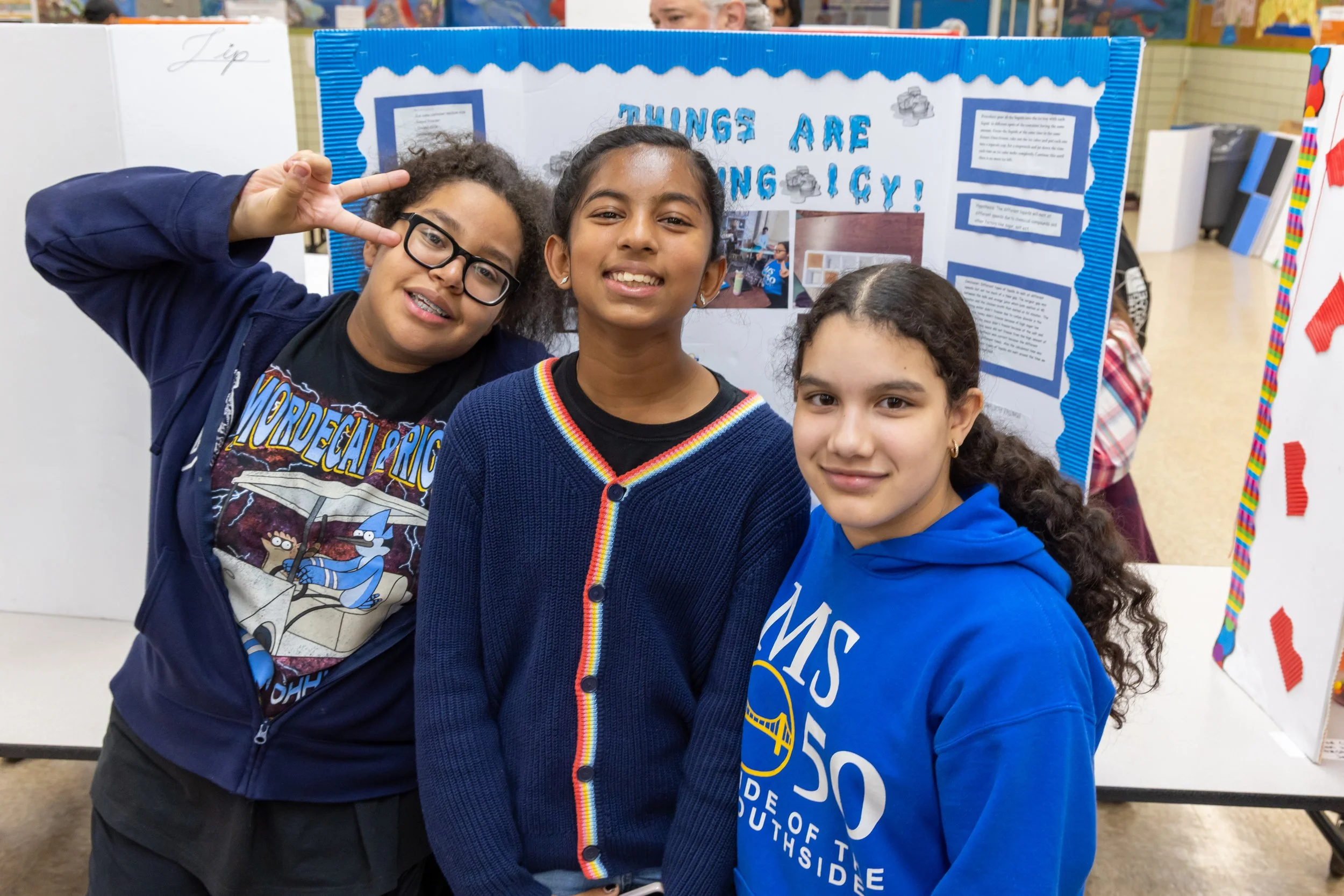 MS 50 students present their science projects