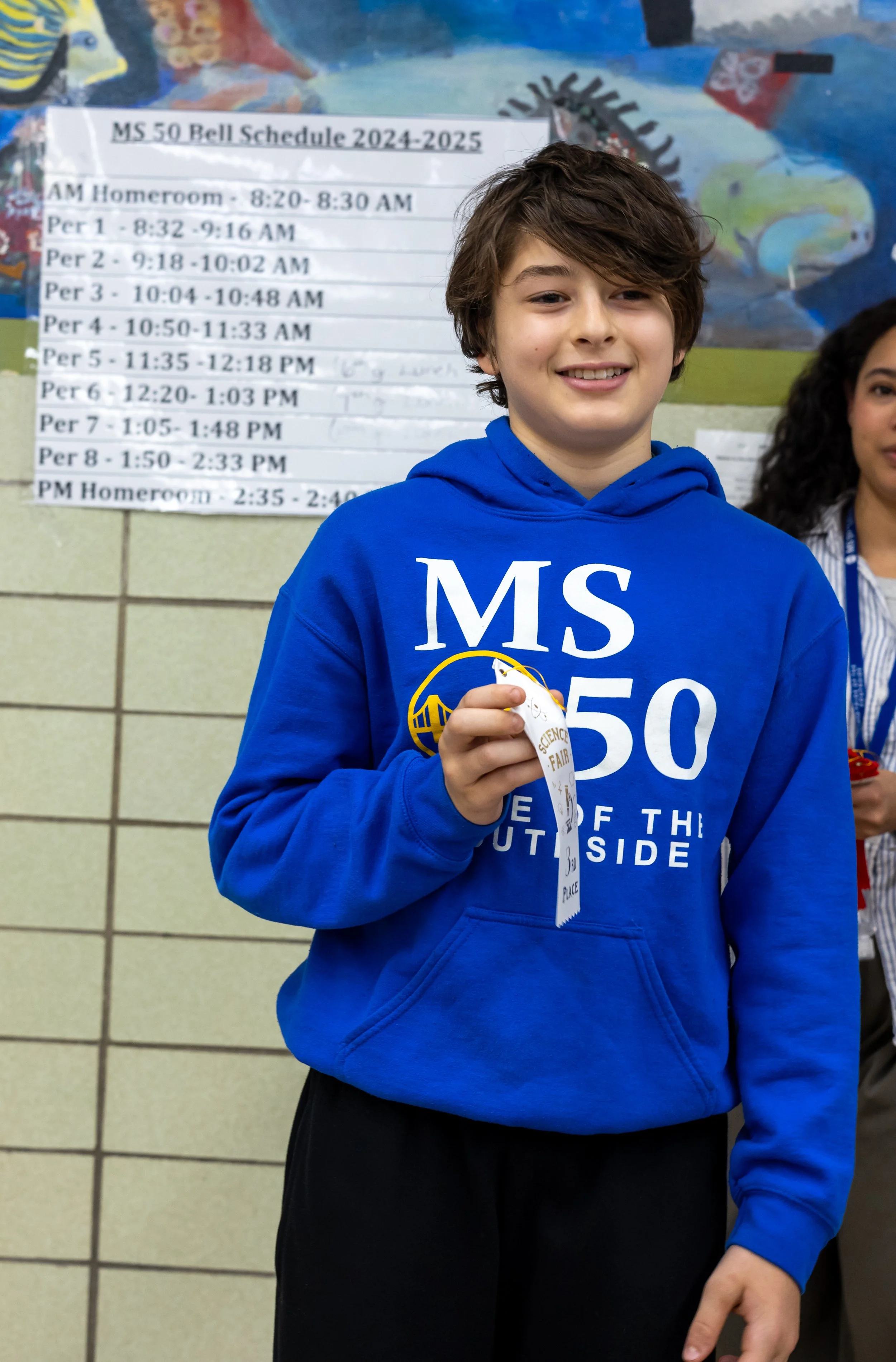 Science fair award winners