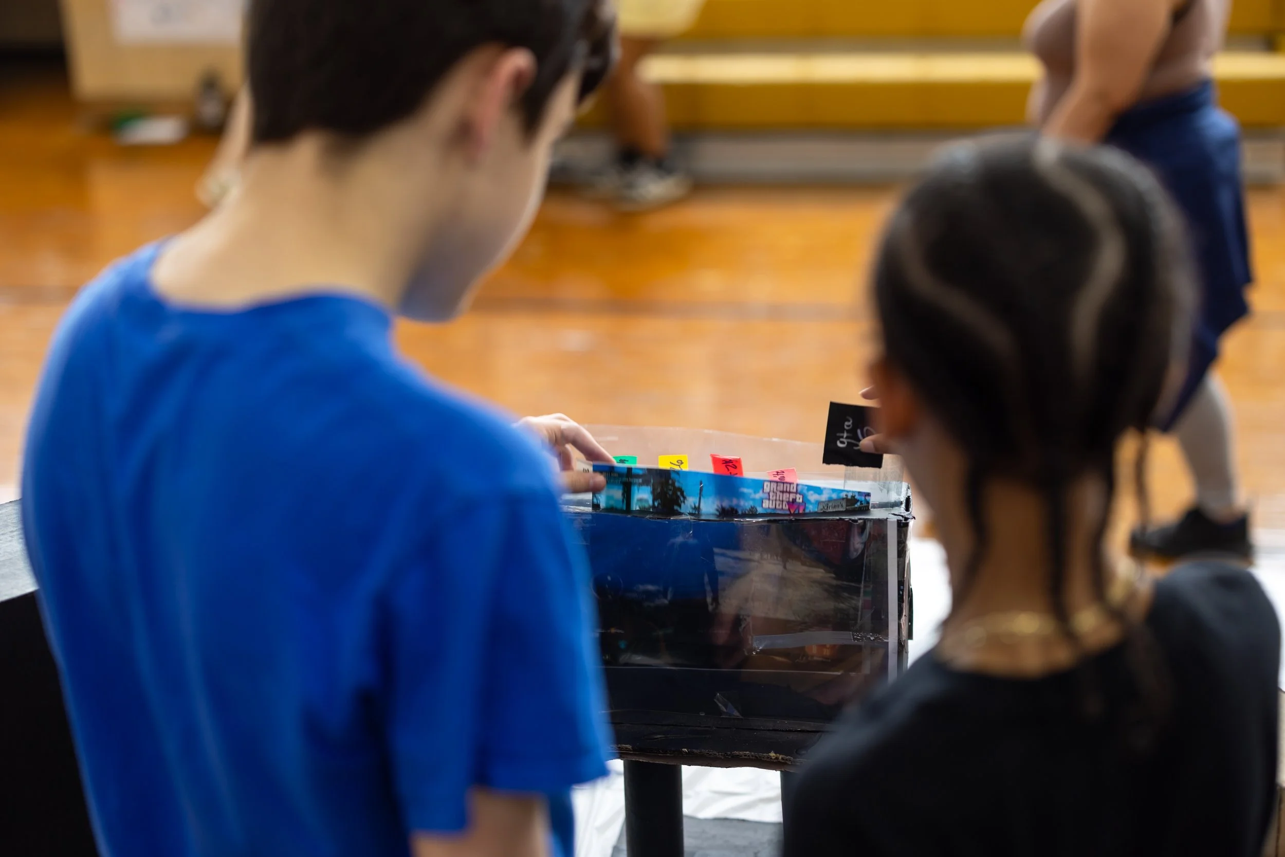 MS 50 student art gallery