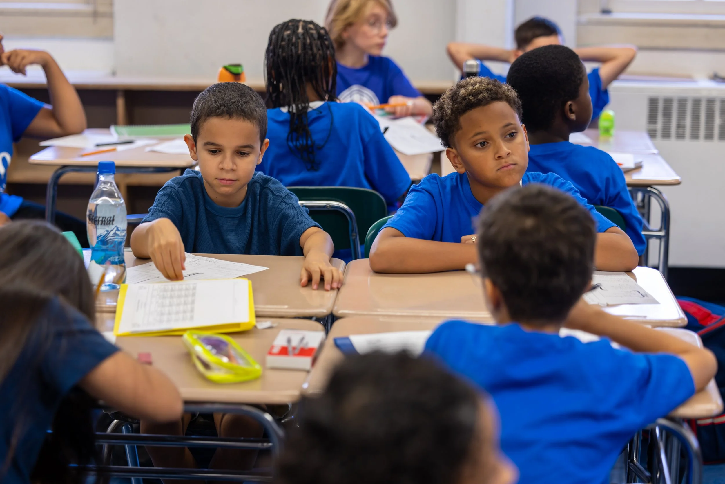 MS 50 students on the first day of school 2026