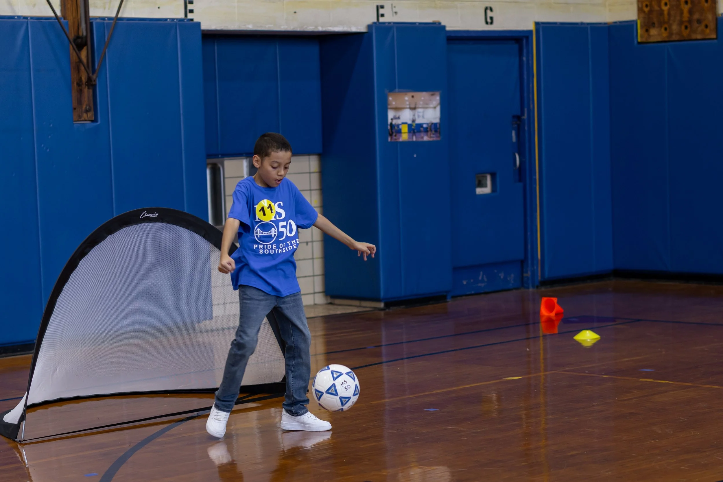 Middle school soccer tryouts