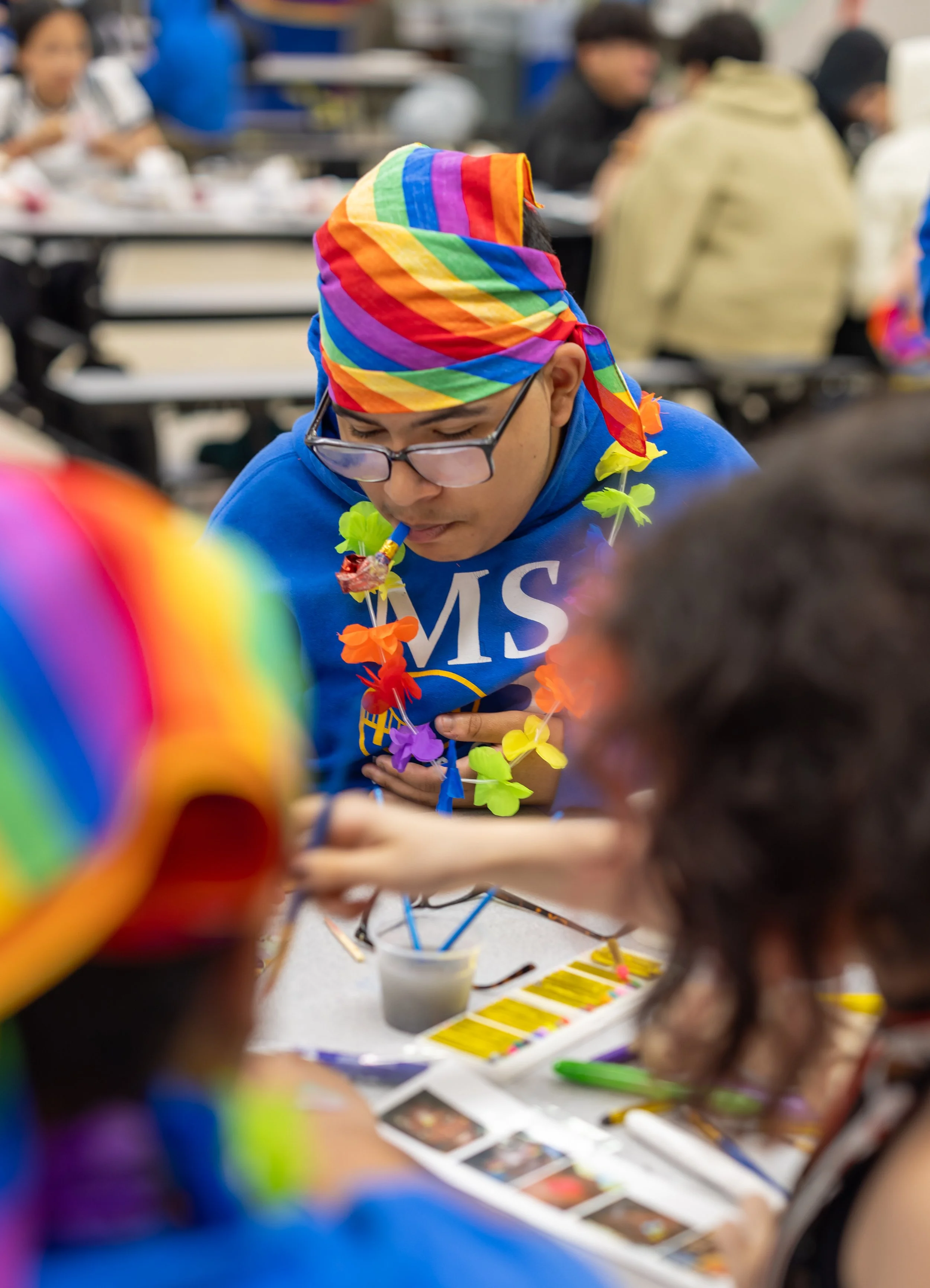 MS 50 celebrates pride fest
