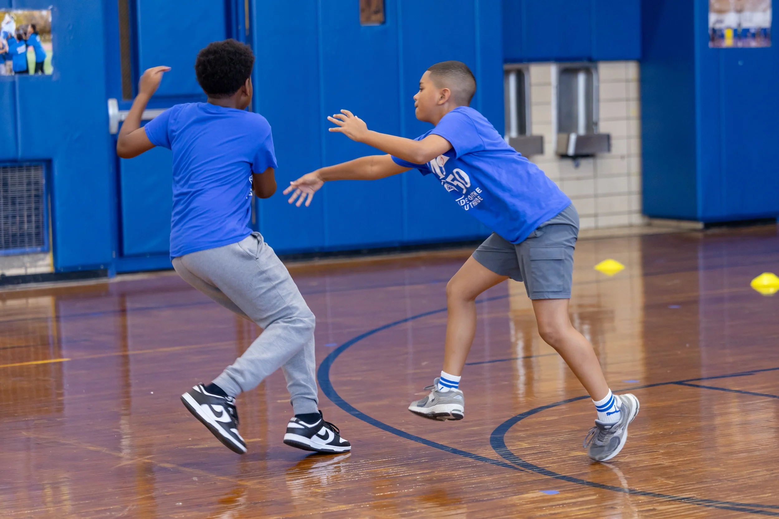 Middle school flag football tryouts