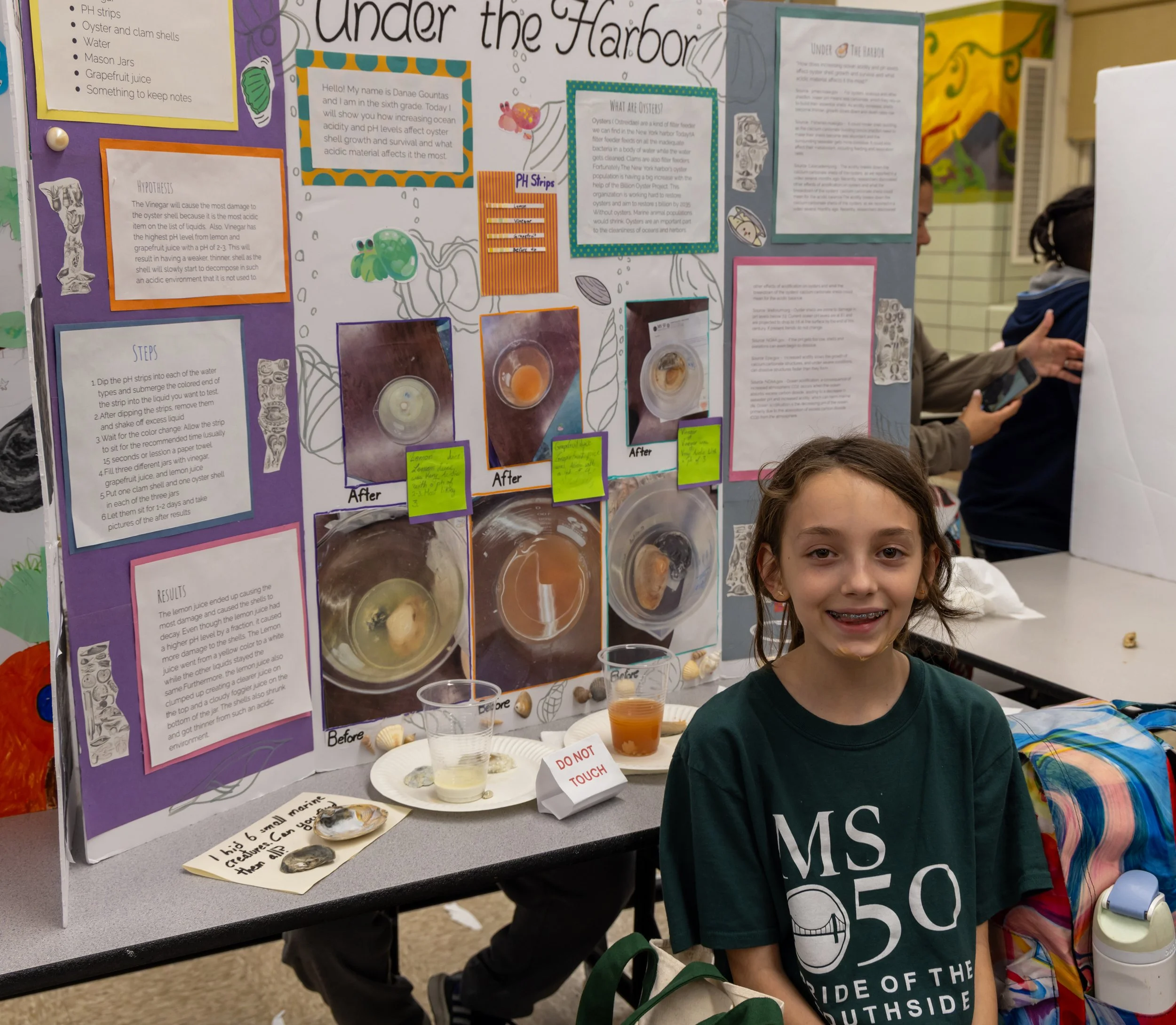 MS 50 students present their science projects