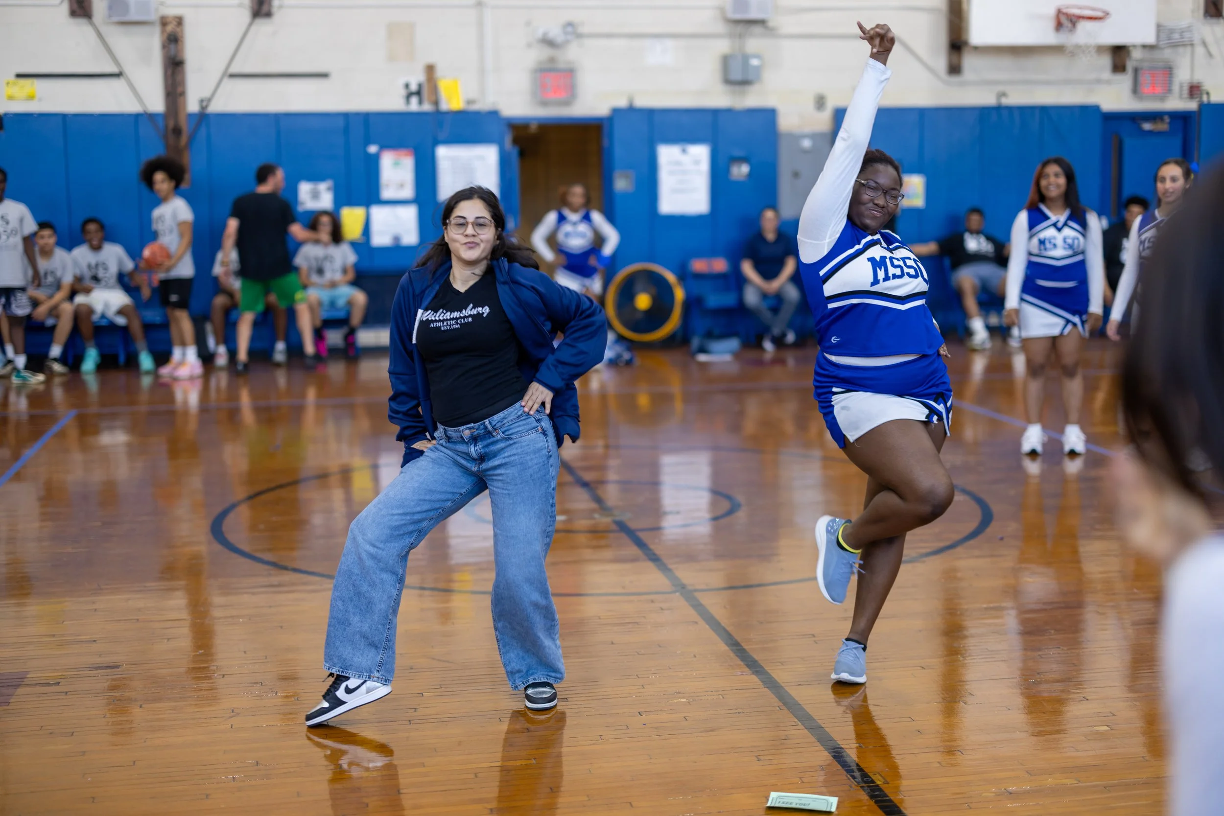 Pep rally dance