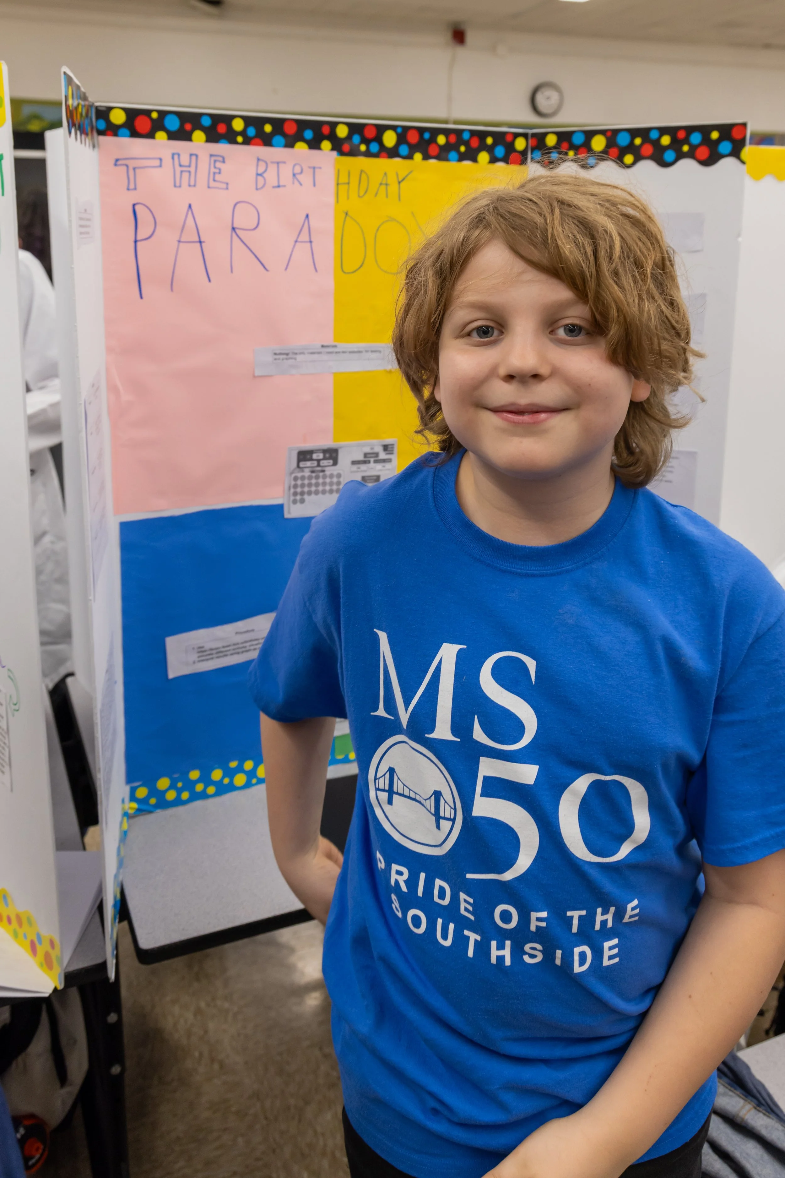 MS 50 students present their science projects