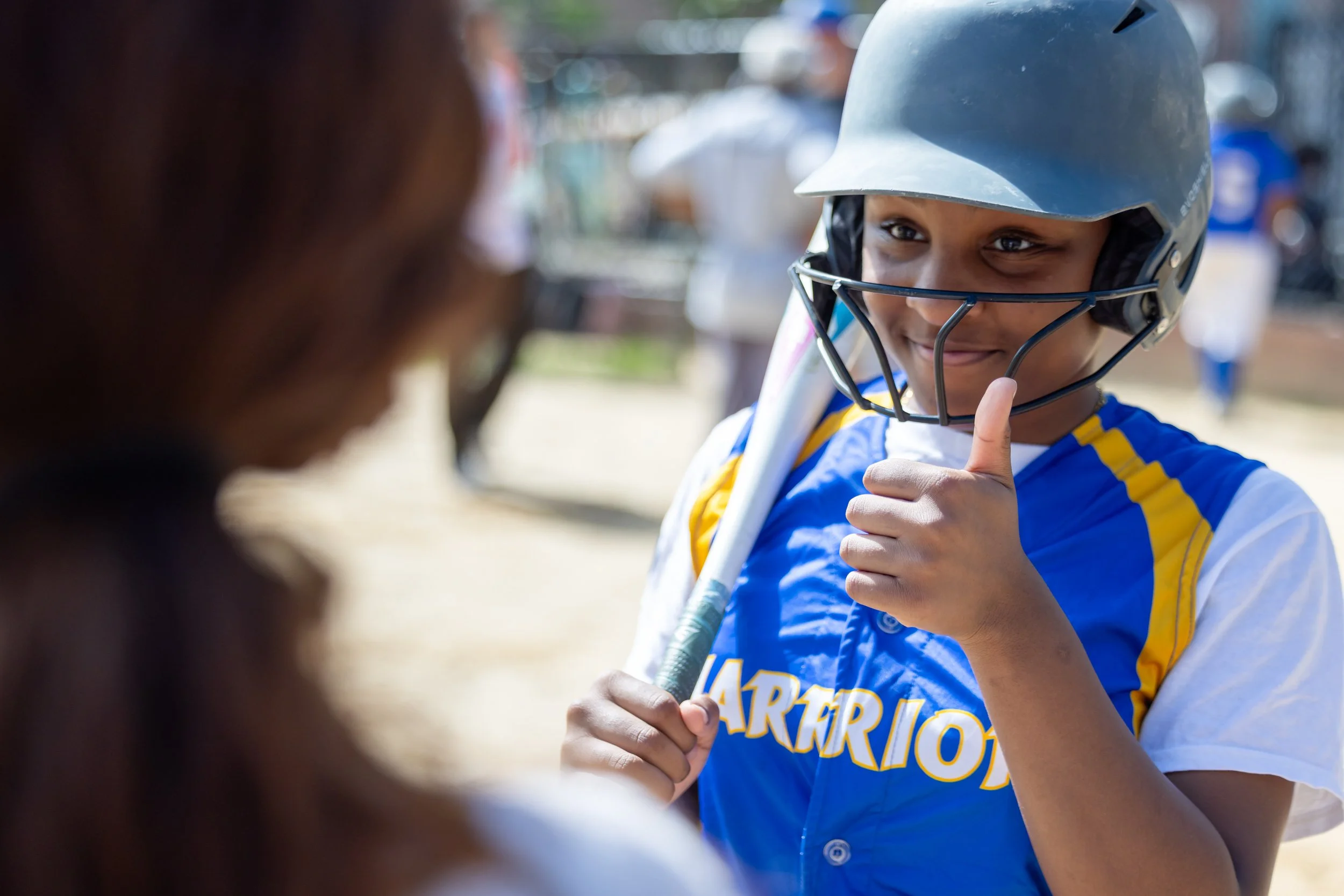 MS 50 softball team plays