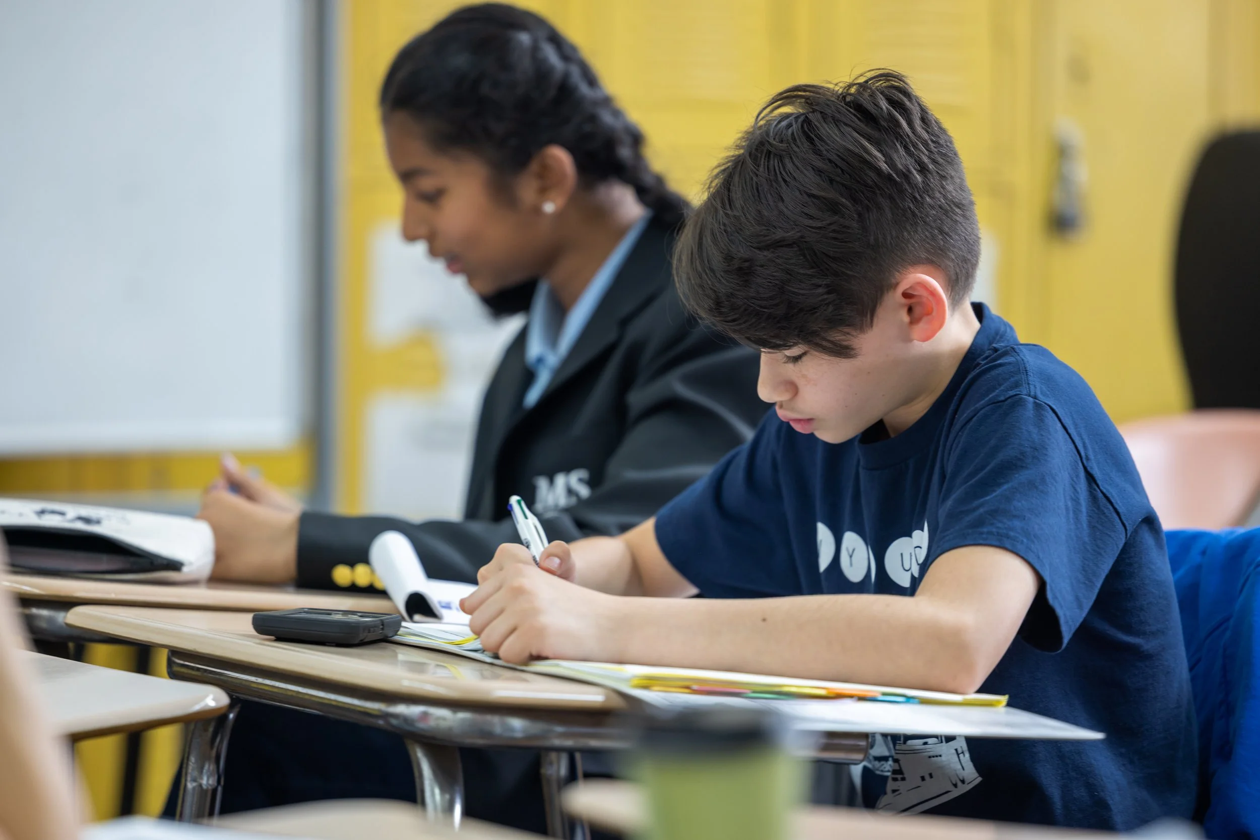 MS 50 debate team participates in a citywide tournament