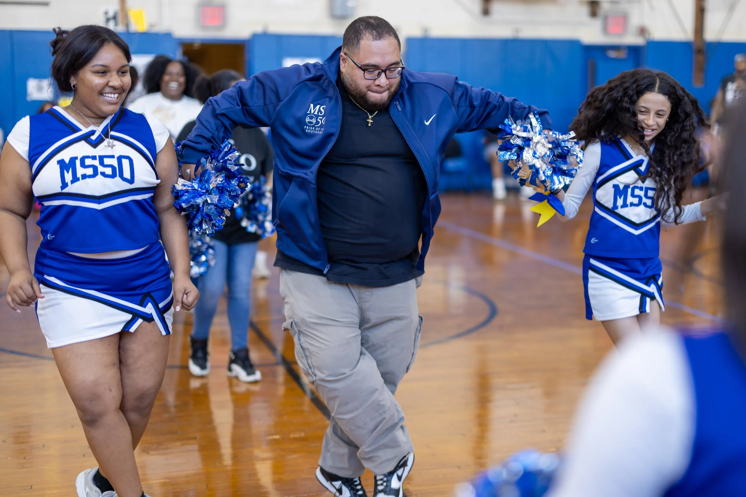 Pep rally dance