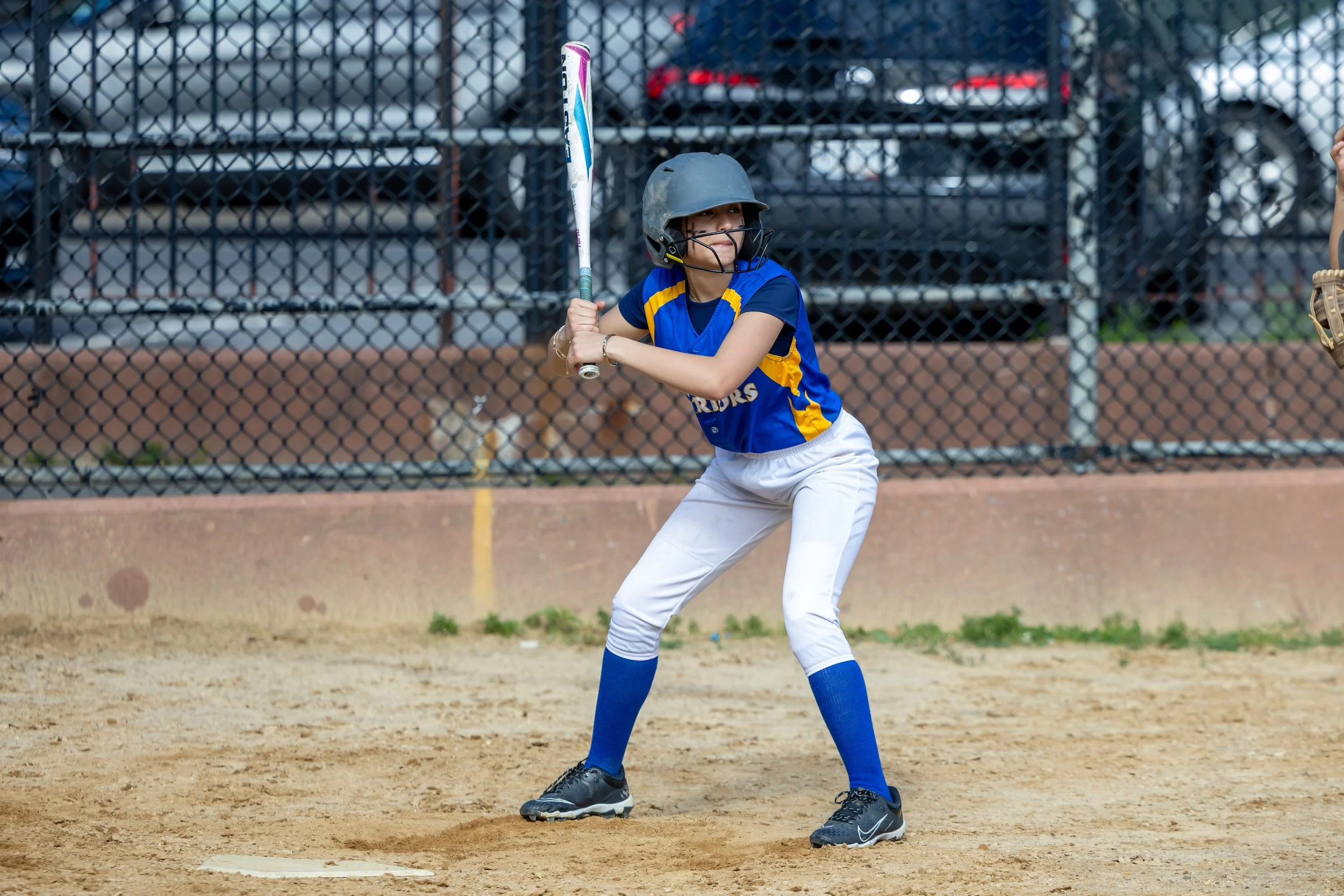 MS 50 softball team plays