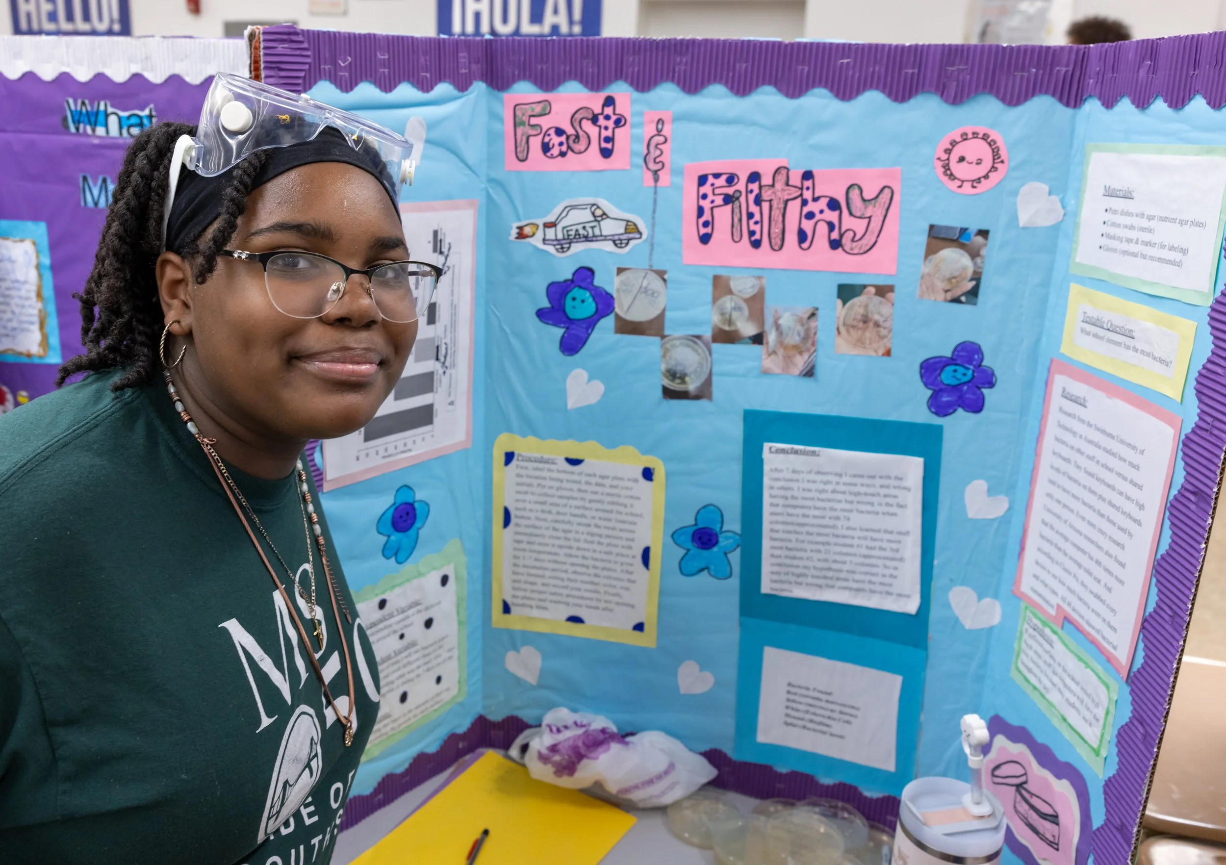 MS 50 students present their science projects