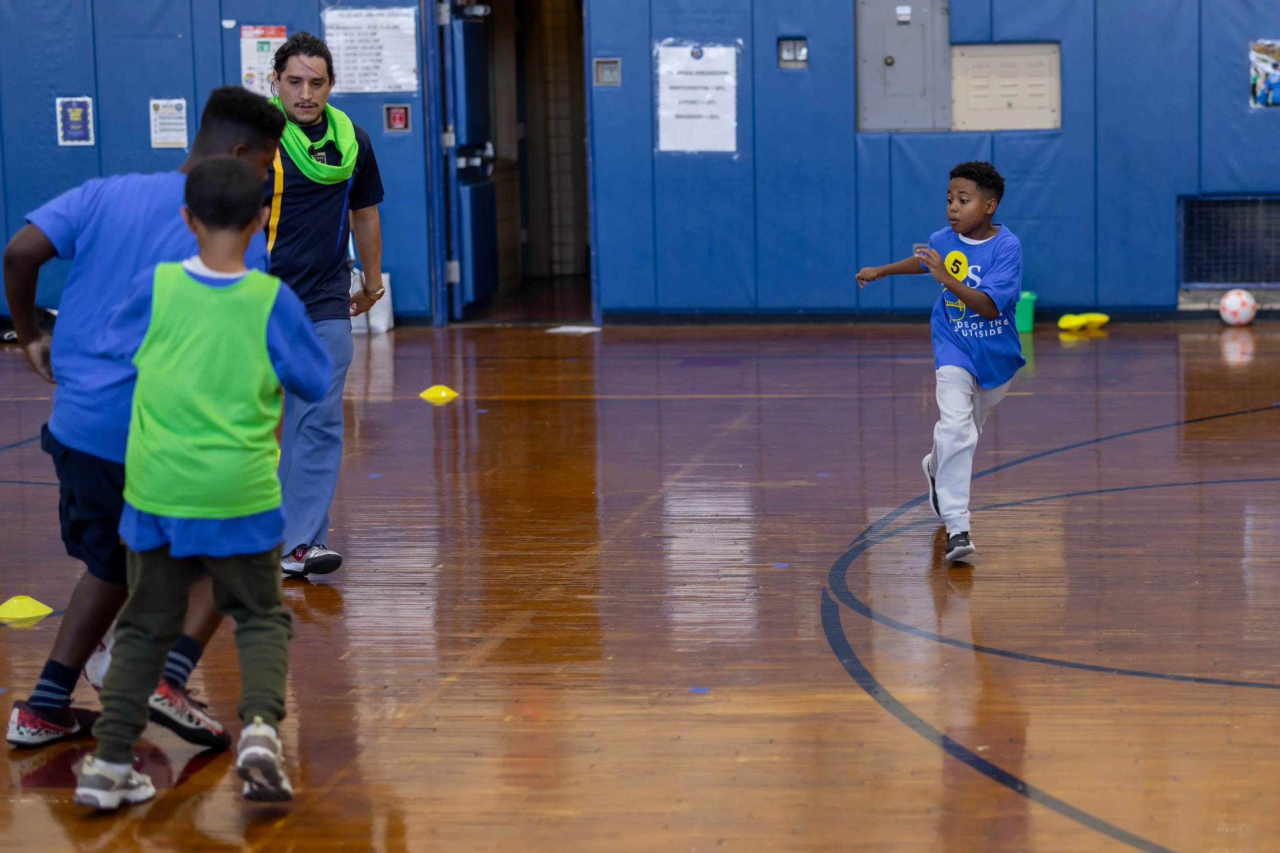 Middle school soccer tryouts