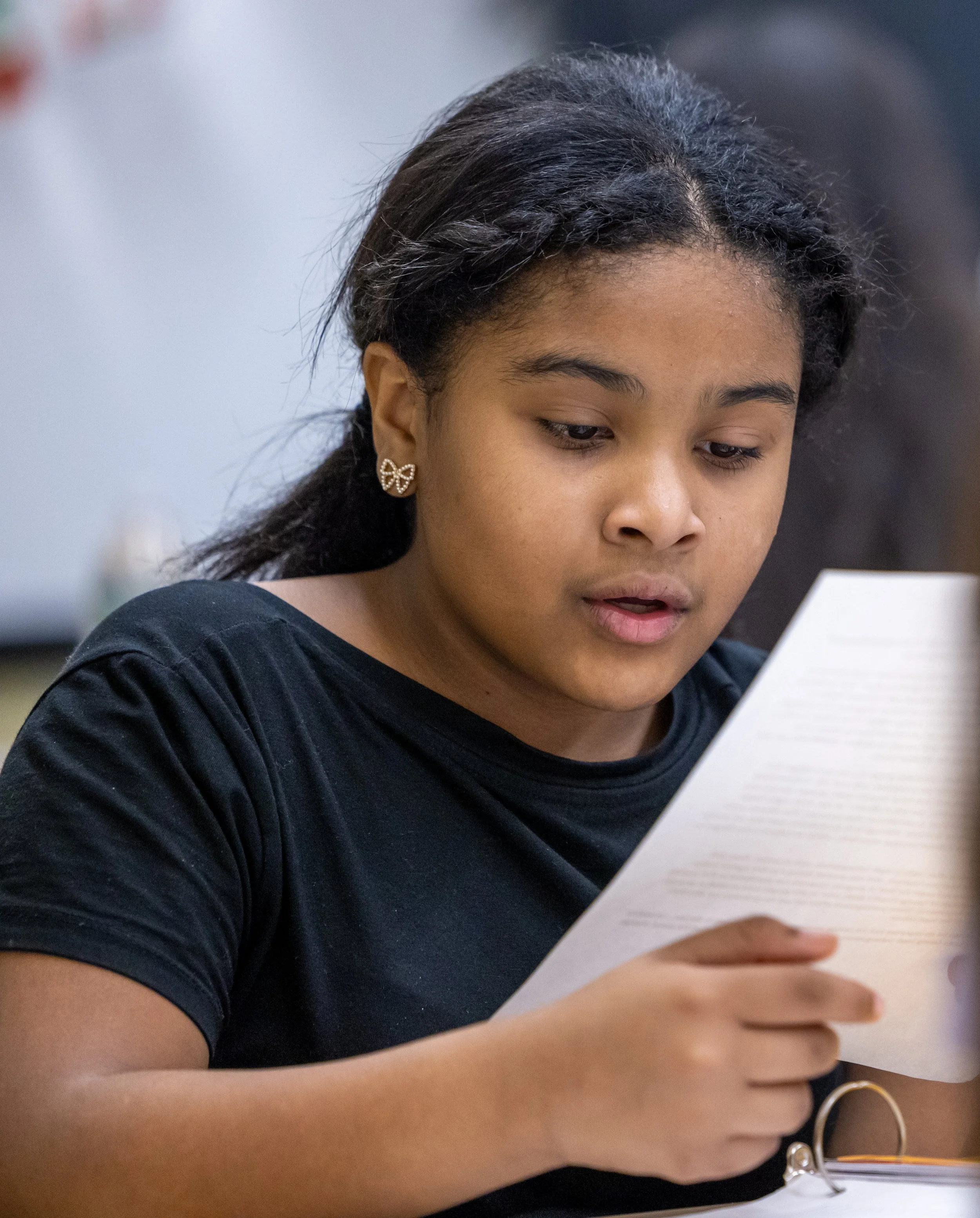 MS 50 students debating