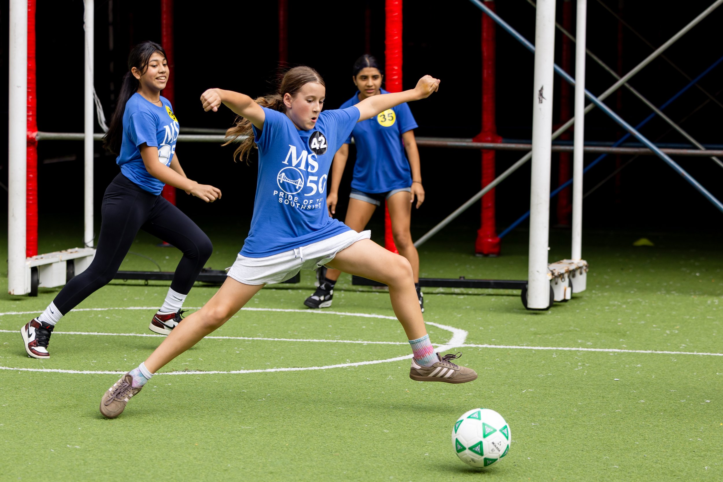 Middle school girls soccer tryouts